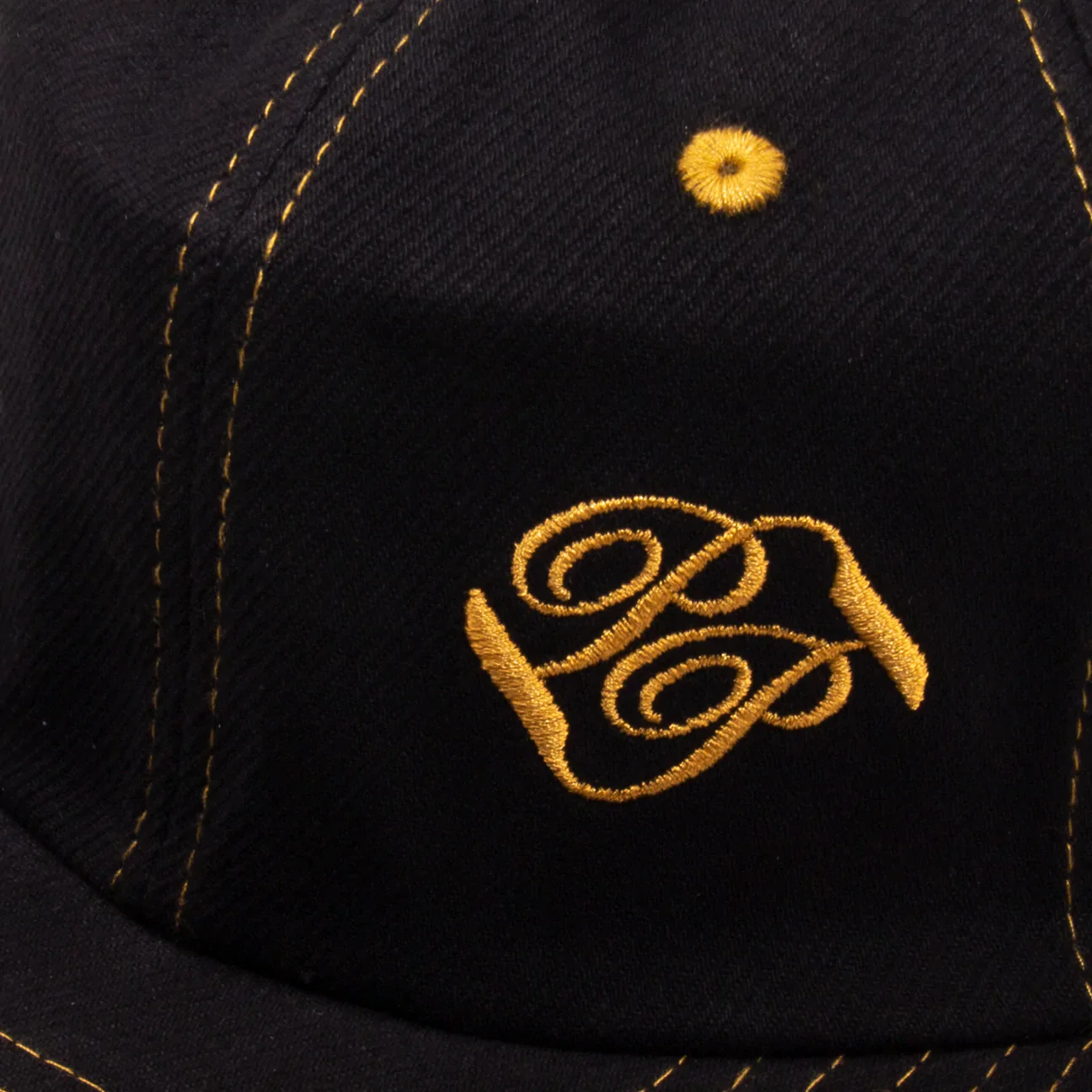 Pass-Port Banner 6 Panel Cap - Black - Image 2