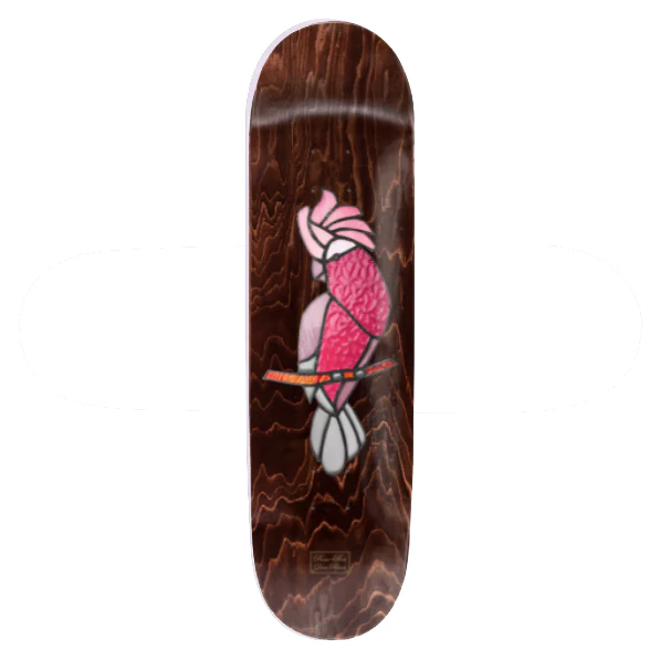 Pass~Port Stainglass Series Dean Palmer Galah Skateboard Deck - 8.125