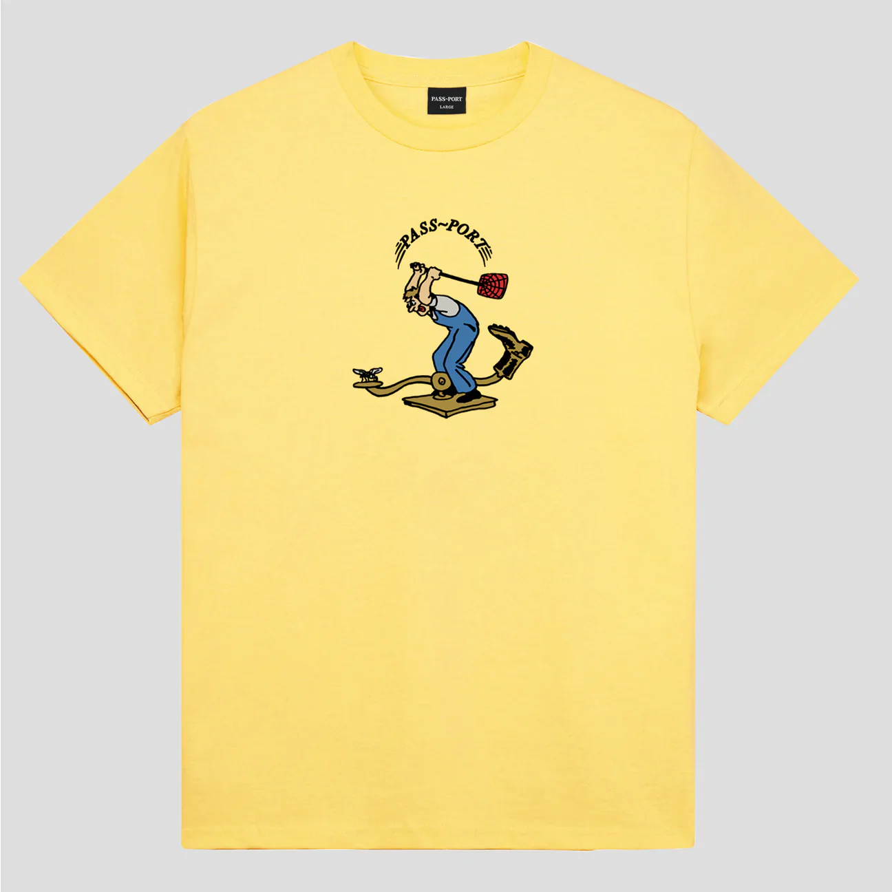 Pass-Port Swatter T Shirt - Banana