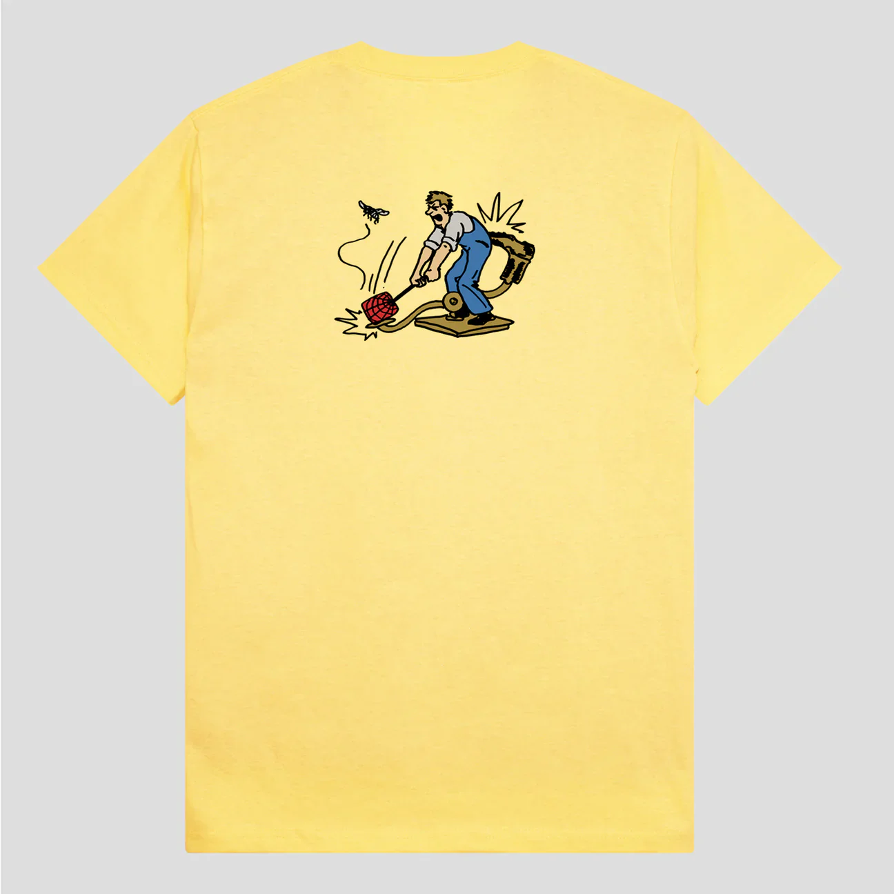 Pass-Port Swatter T Shirt - Banana - Image 2