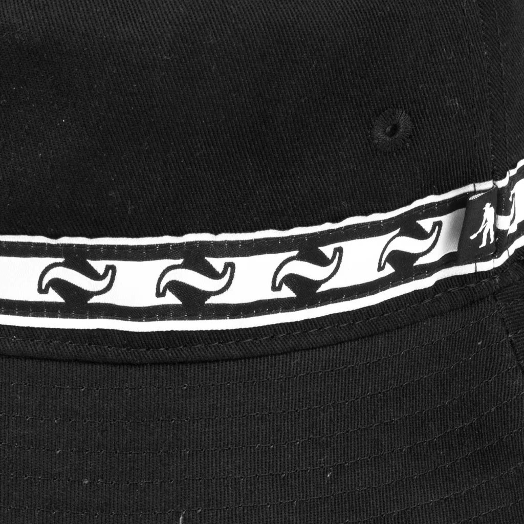 Pass-Port Tilde Band Bucket Hat - Black - Image 2