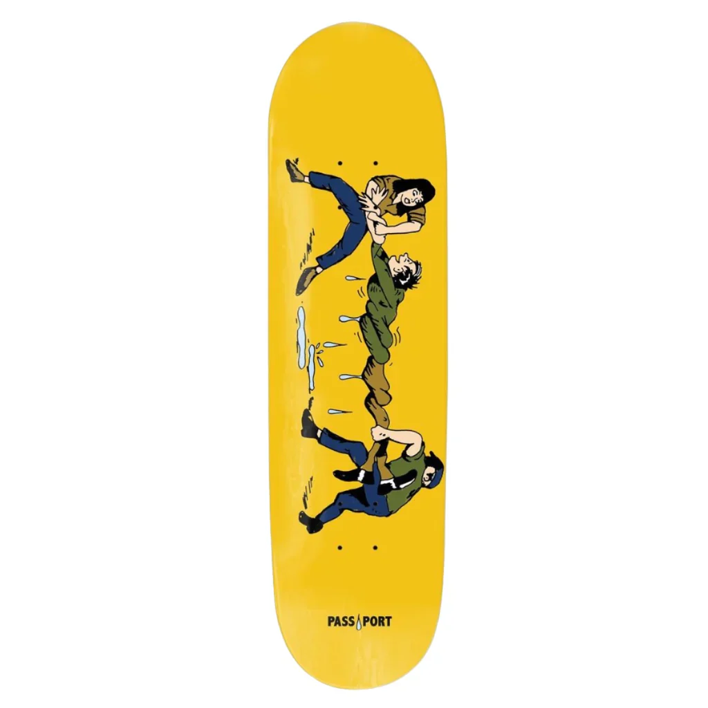 Pass-Port Times Are Tough Squeeze Skateboard Deck - 8.5