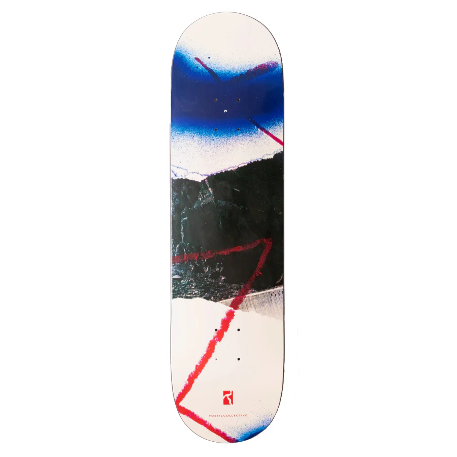 Poetic Collective Collage 1 Skateboard Deck - 8.375