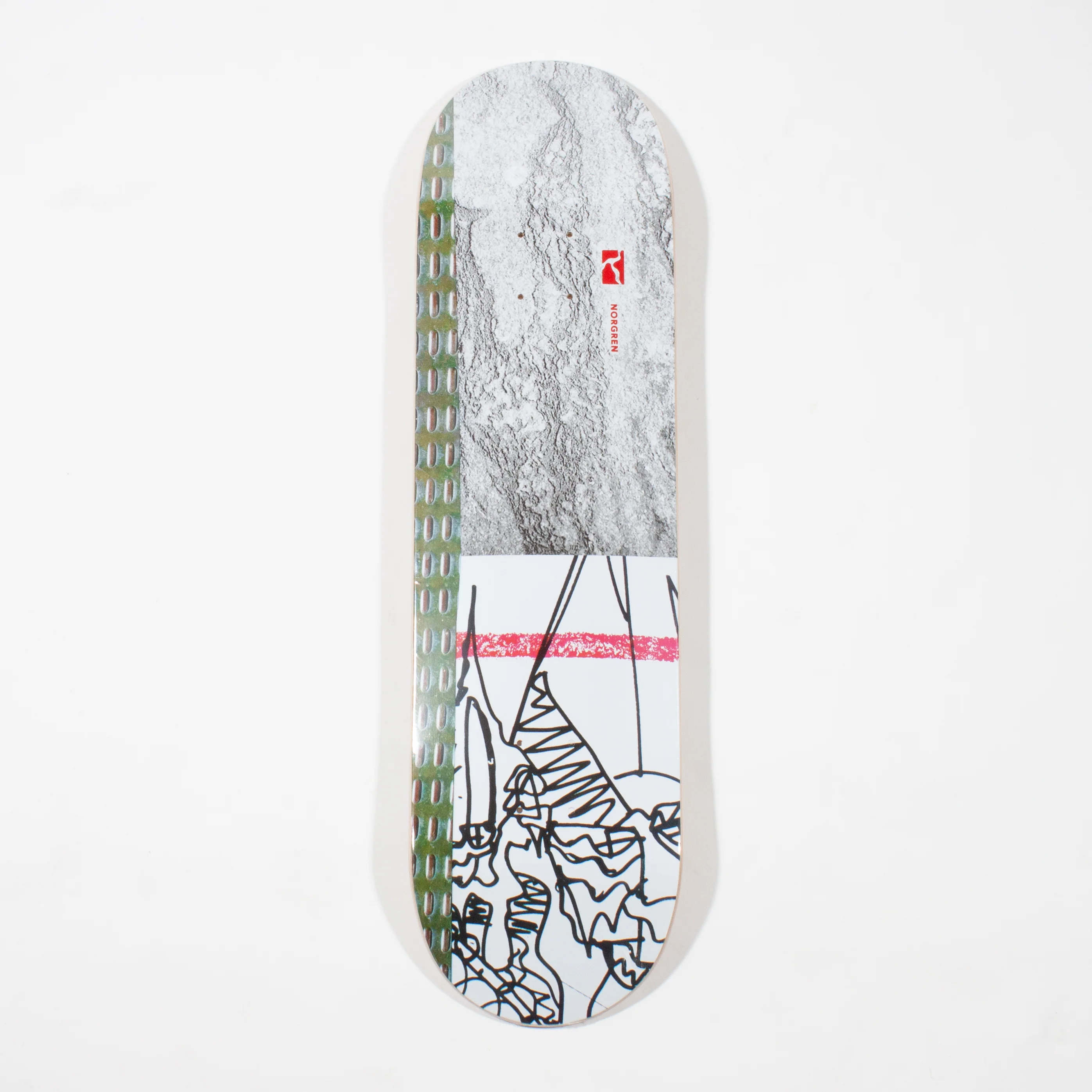 Poetic Collective Norgren Skateboard Deck - 8.5 - Image 5