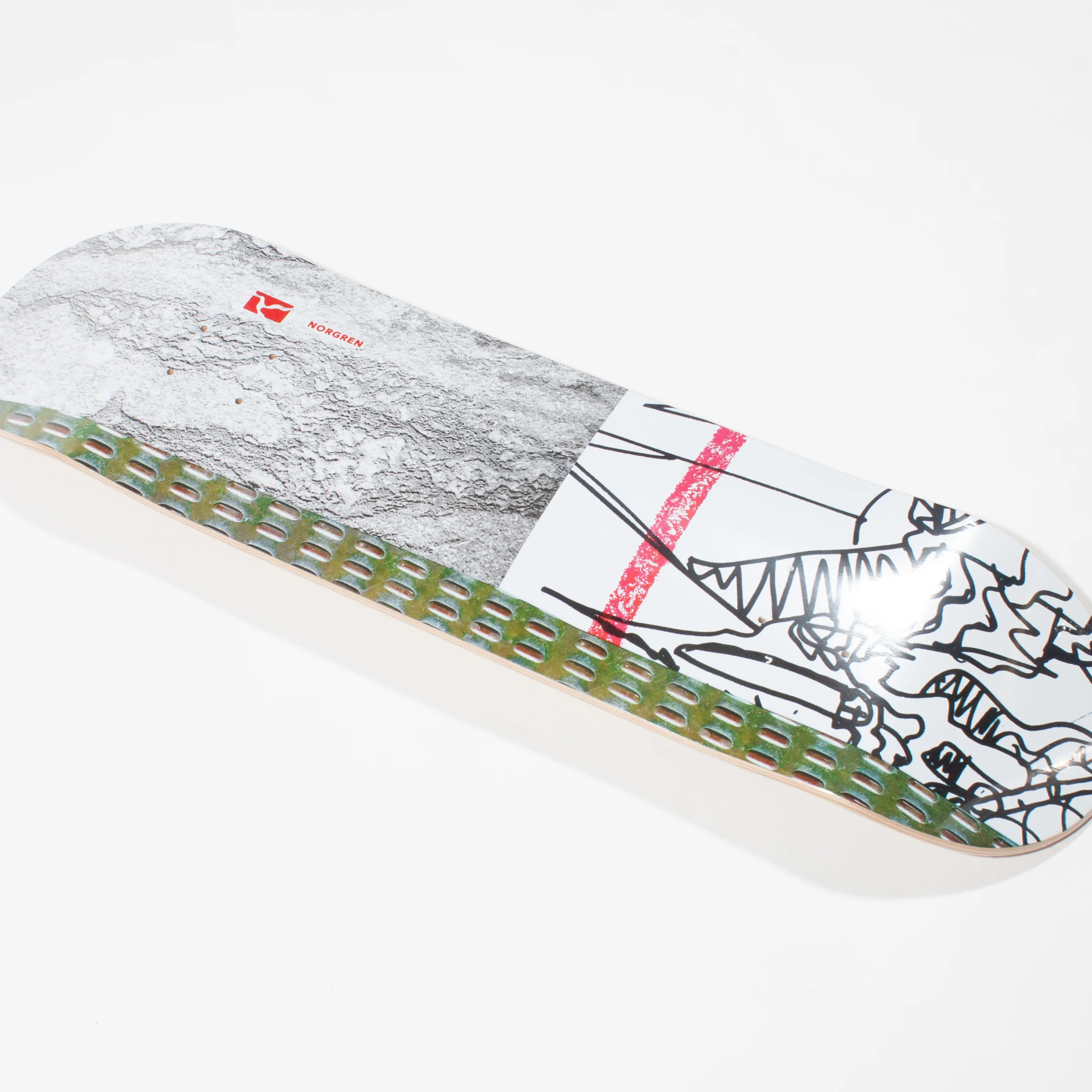 Poetic Collective Norgren Skateboard Deck - 8.5 - Image 6
