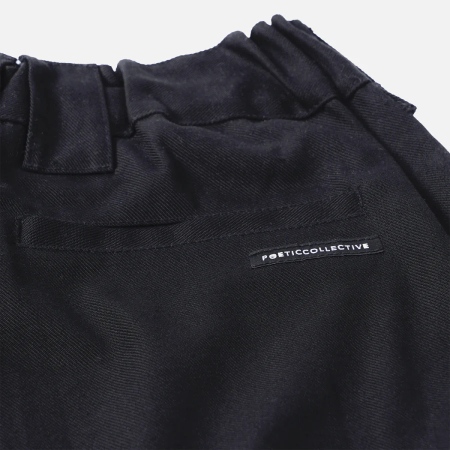 Poetic Collective Sculptor Pants - Black Canvas - Image 2