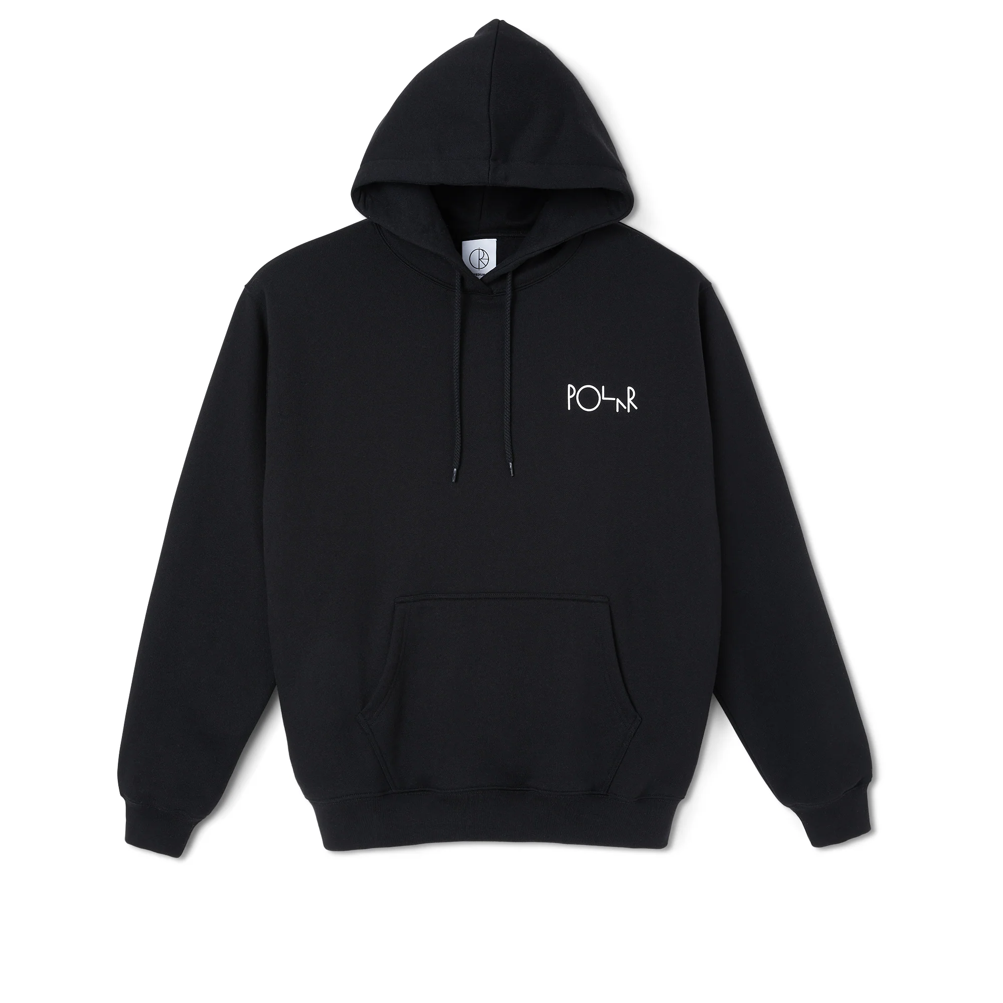 Polar Skate Co. 3 Tone Fill Logo Hoodie - Black