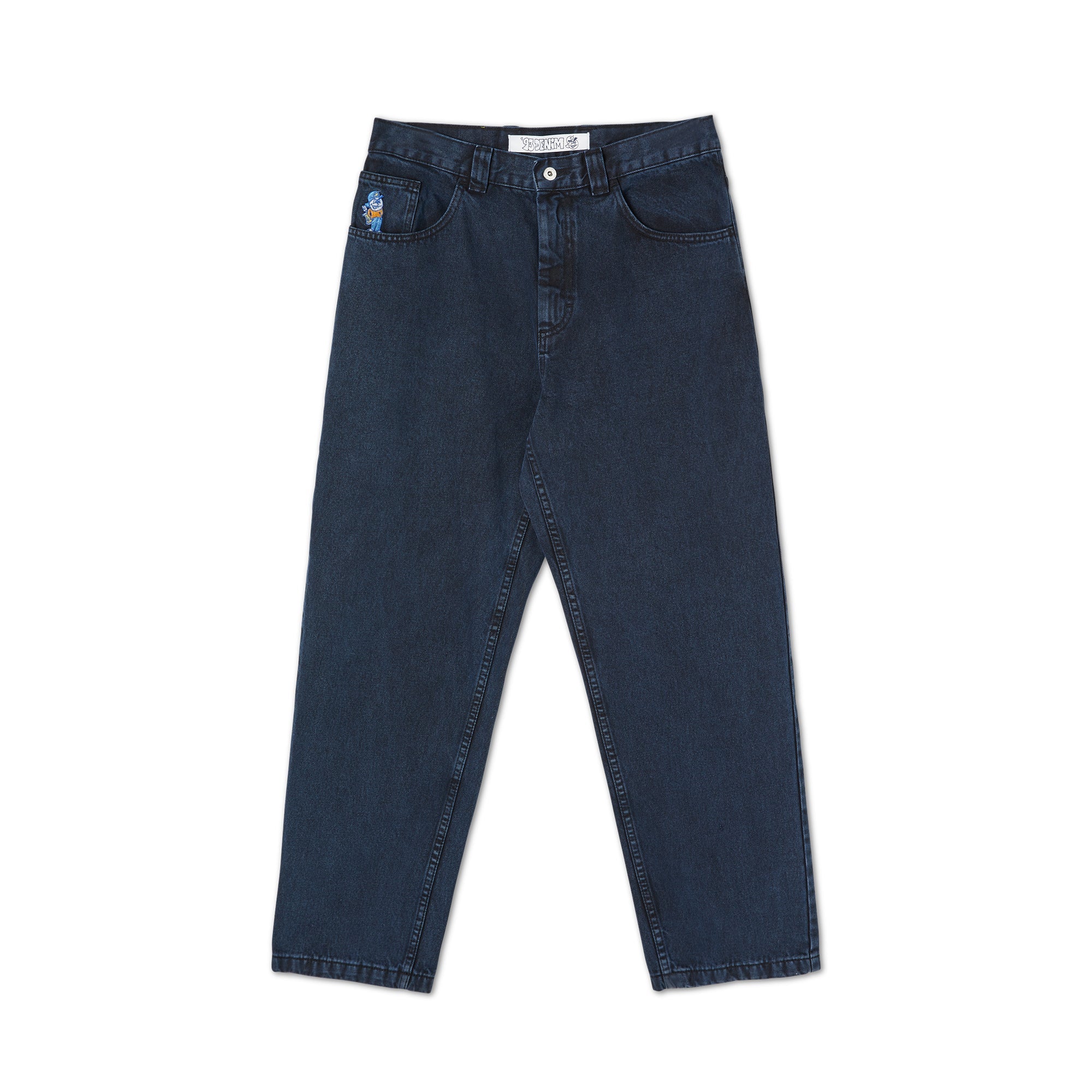 Polar Skate Co. 93 Denim Trousers - Blue Black