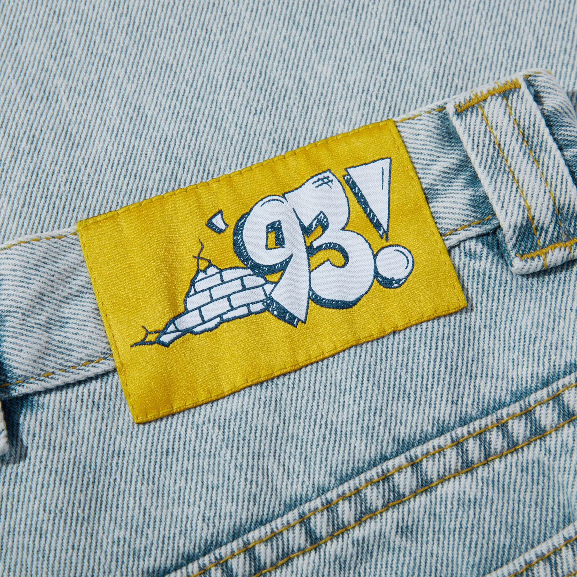 Polar Skate Co. 93 Denim Trousers - Light Blue - Image 4