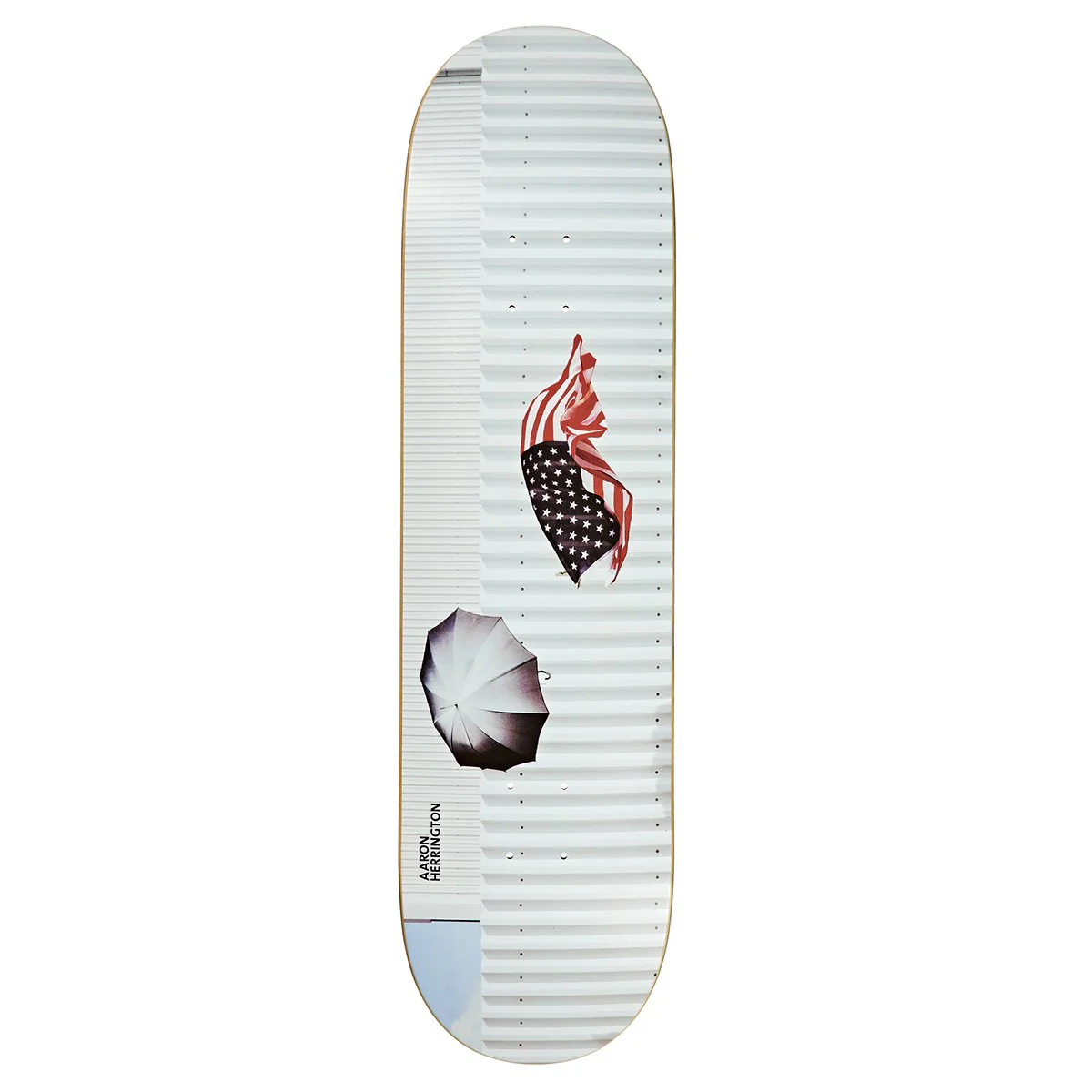 Polar Skate Co. Aaron Herrington America Everslick Skateboard Deck - 8.5"