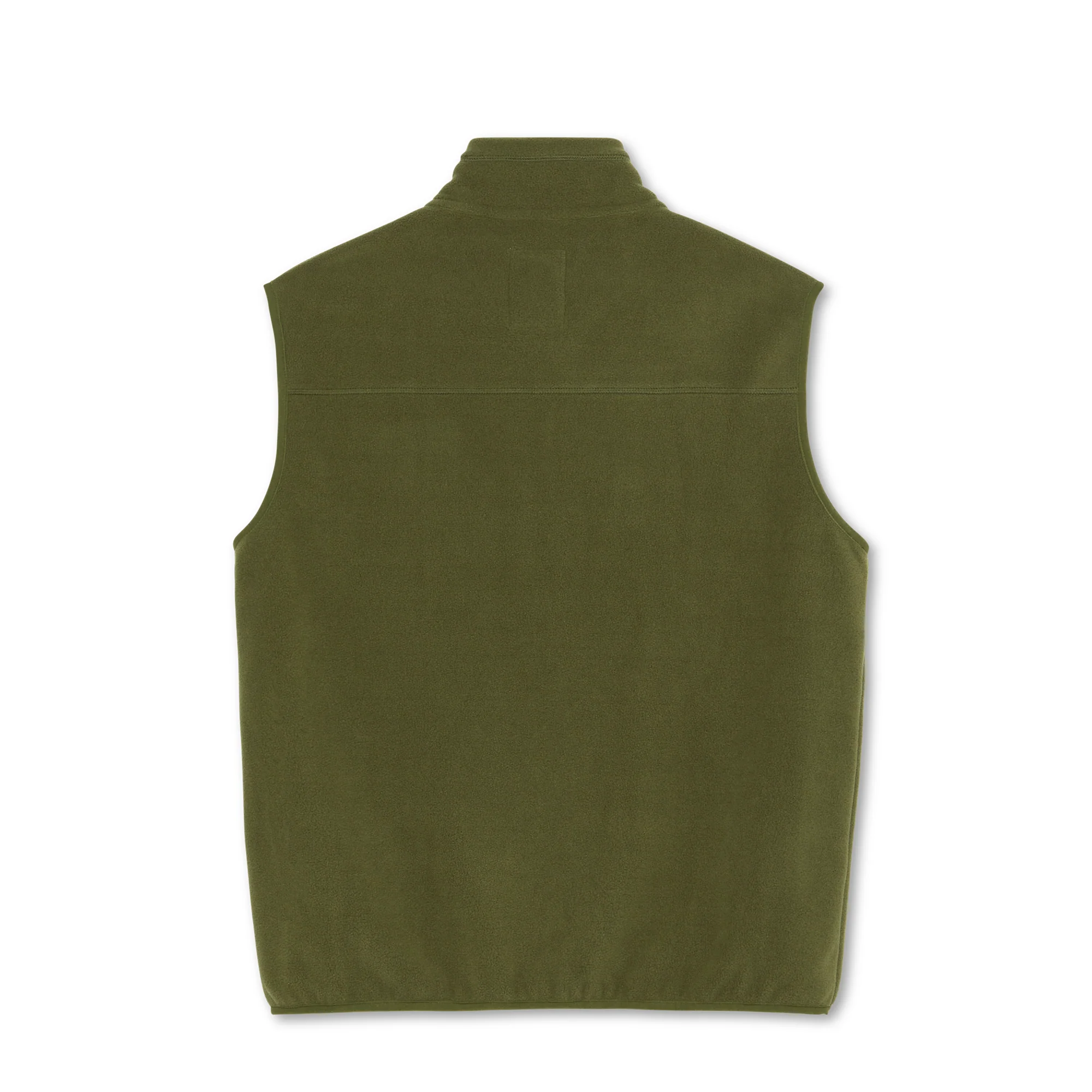 Polar Skate Co Basic Fleece Vest - Army Green - Image 3