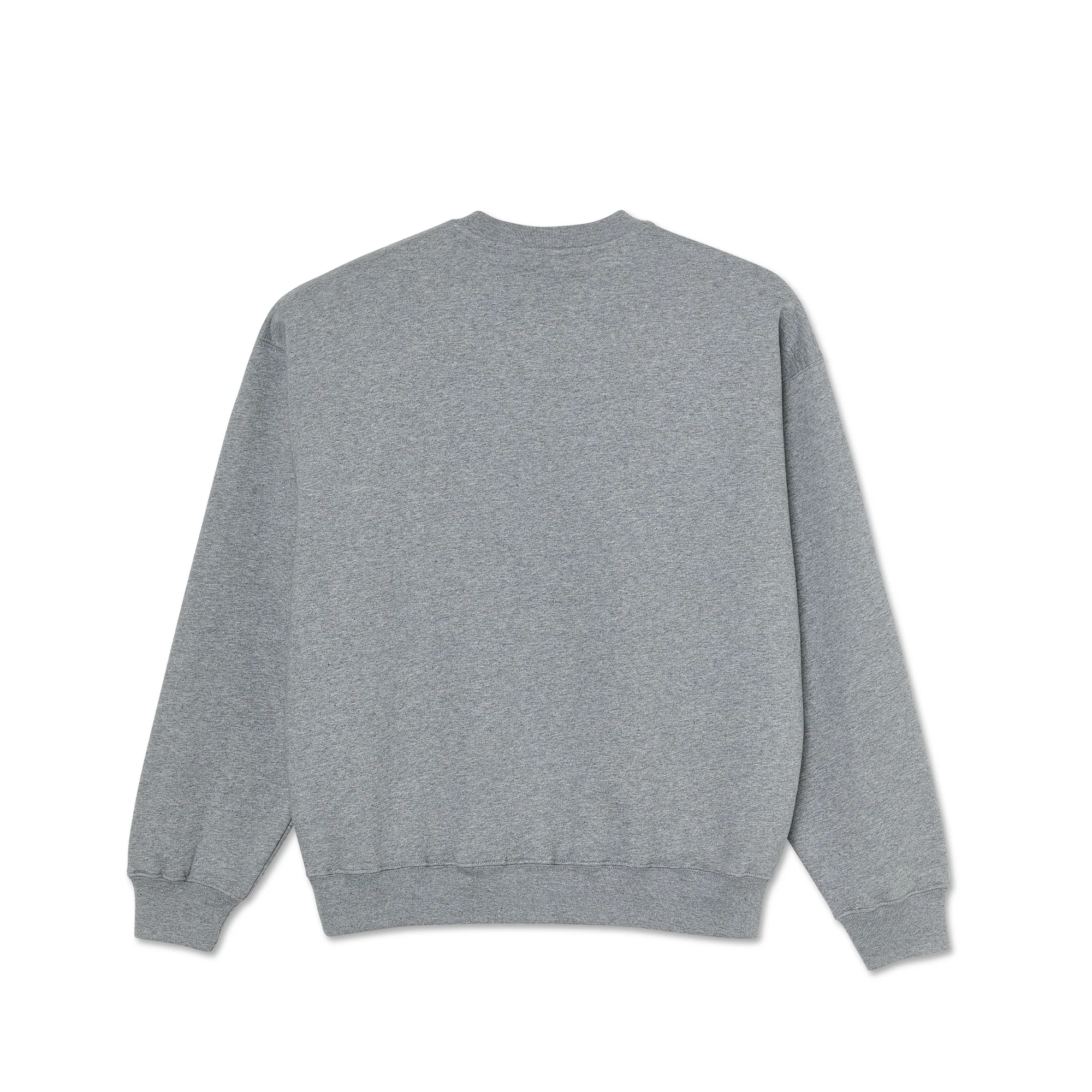 Polar Skate Co Basketball Crew Neck Sweatshirt - Heather Grey - Image 3