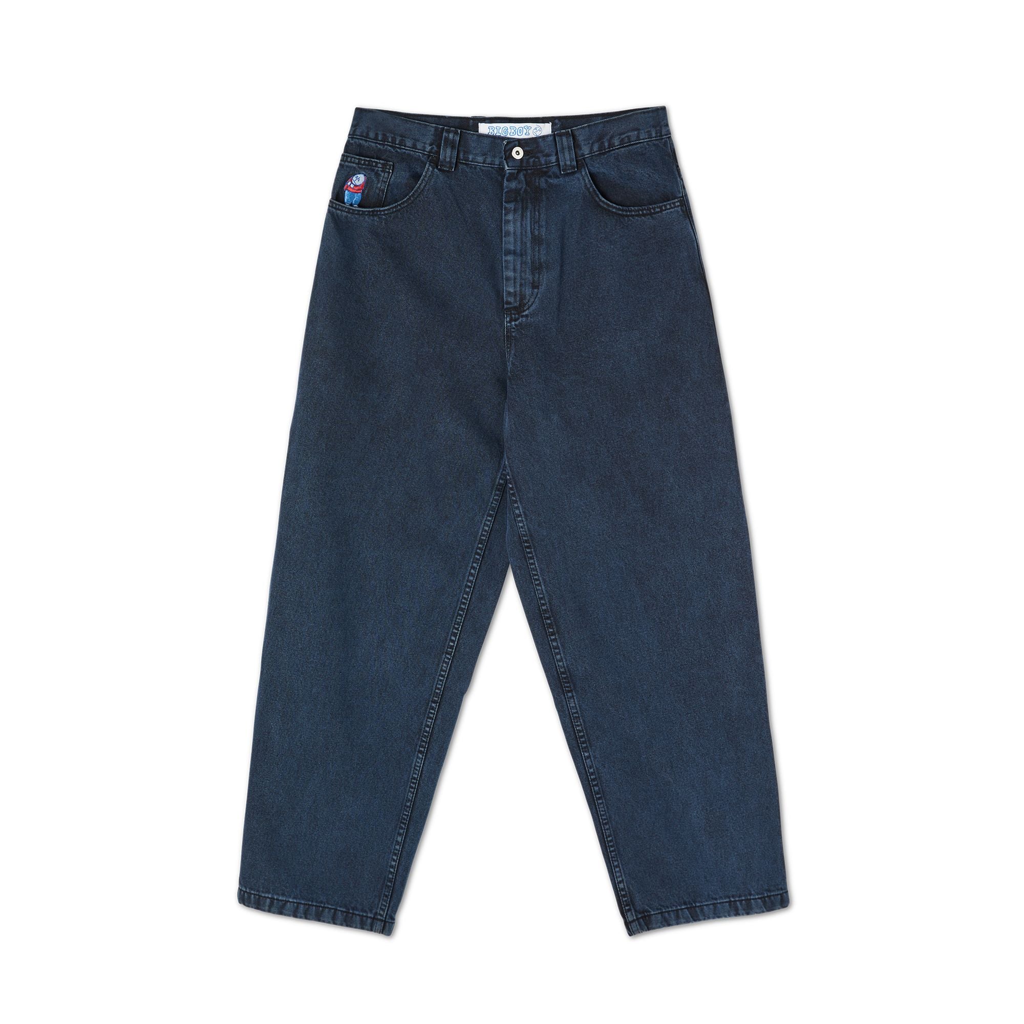 Polar Skate Co Big Boy Jeans - Blue Black