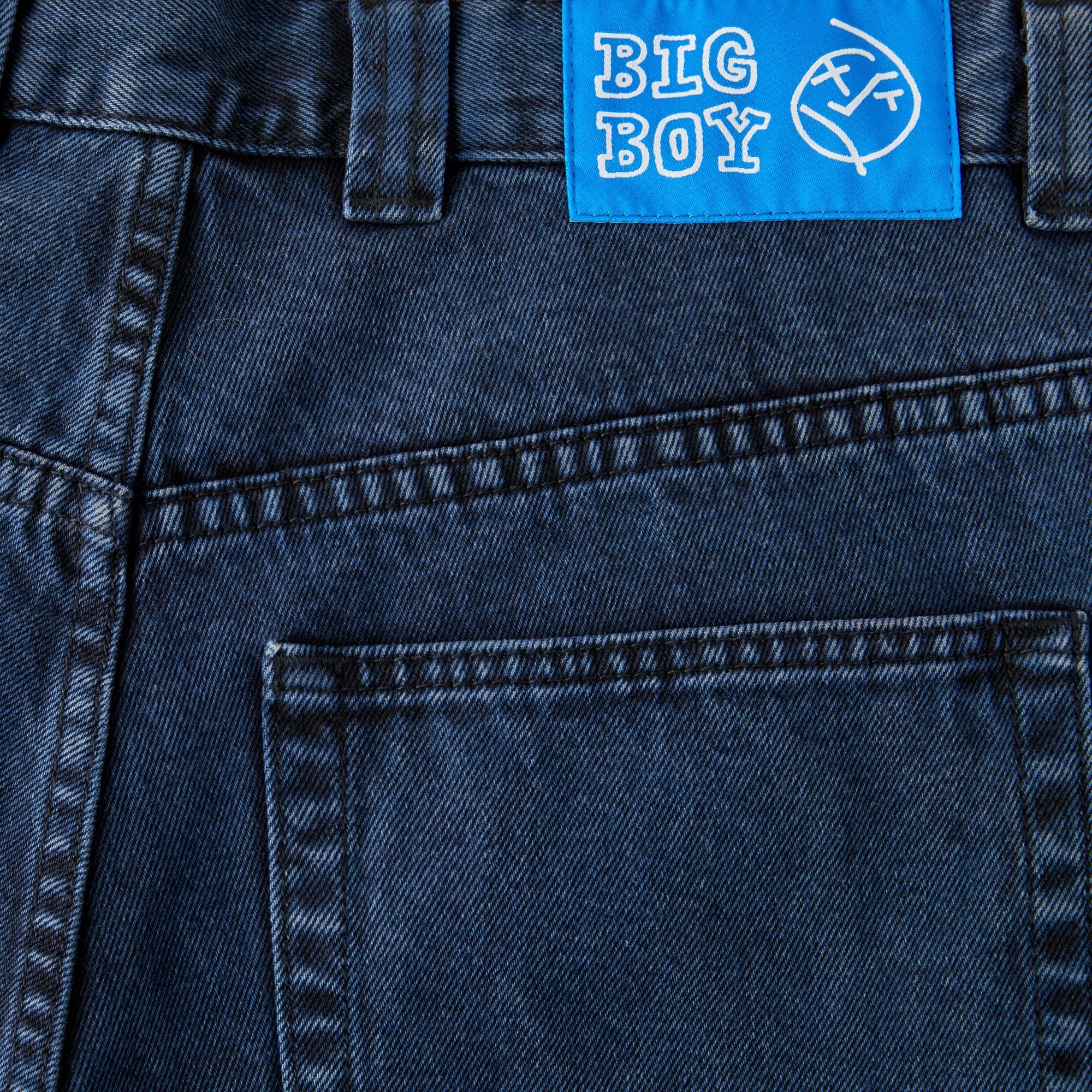 Polar Skate Co Big Boy Jeans - Blue Black - Image 3