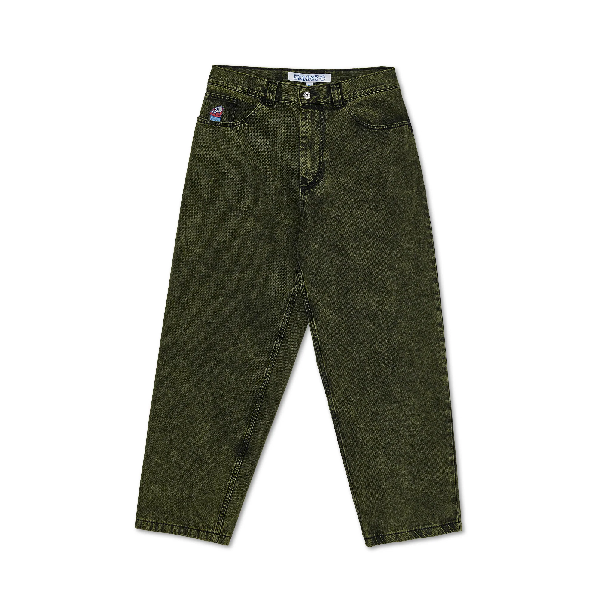 Polar Skate Co Big Boy Jeans - Green Black