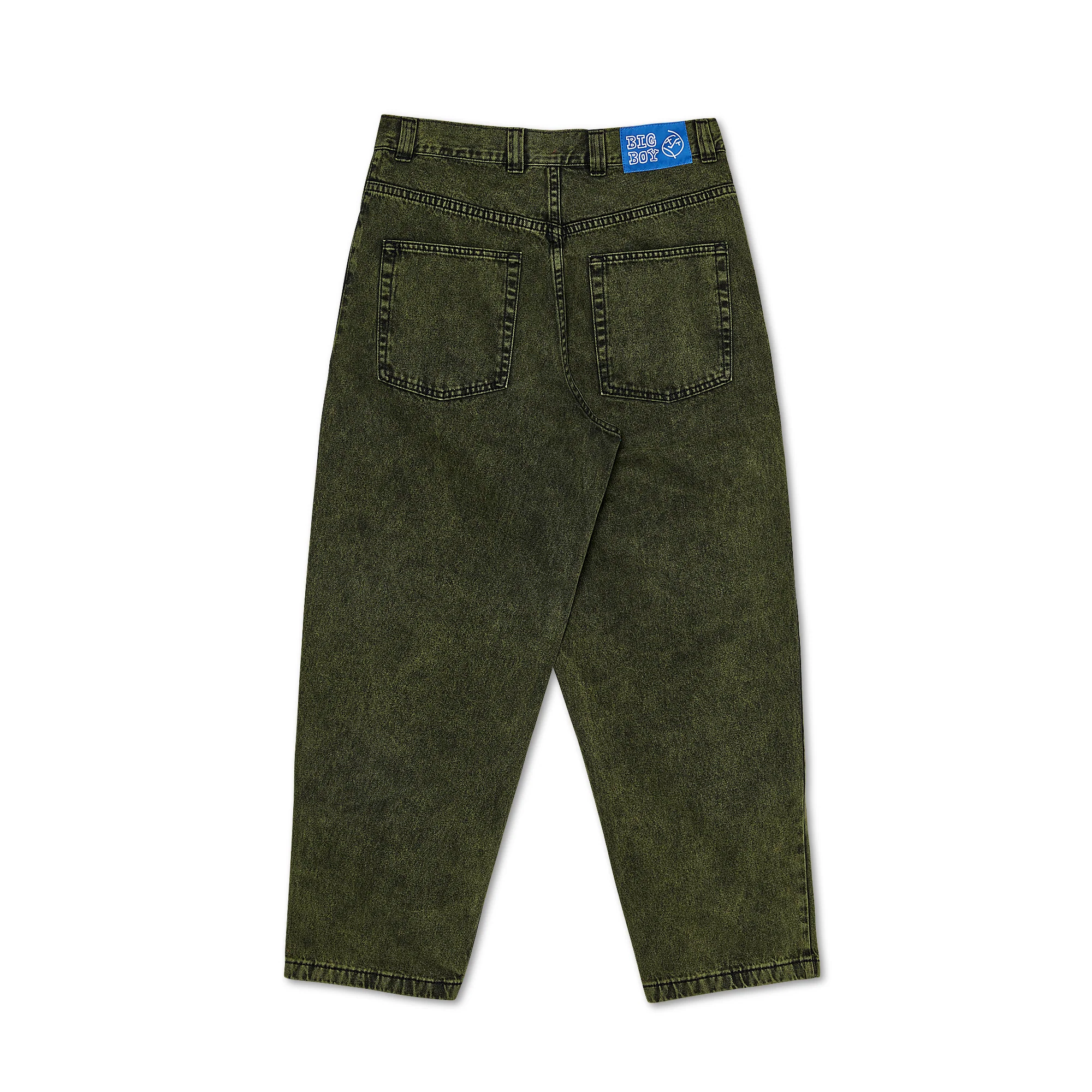 Polar Skate Co Big Boy Jeans - Green Black - Image 2