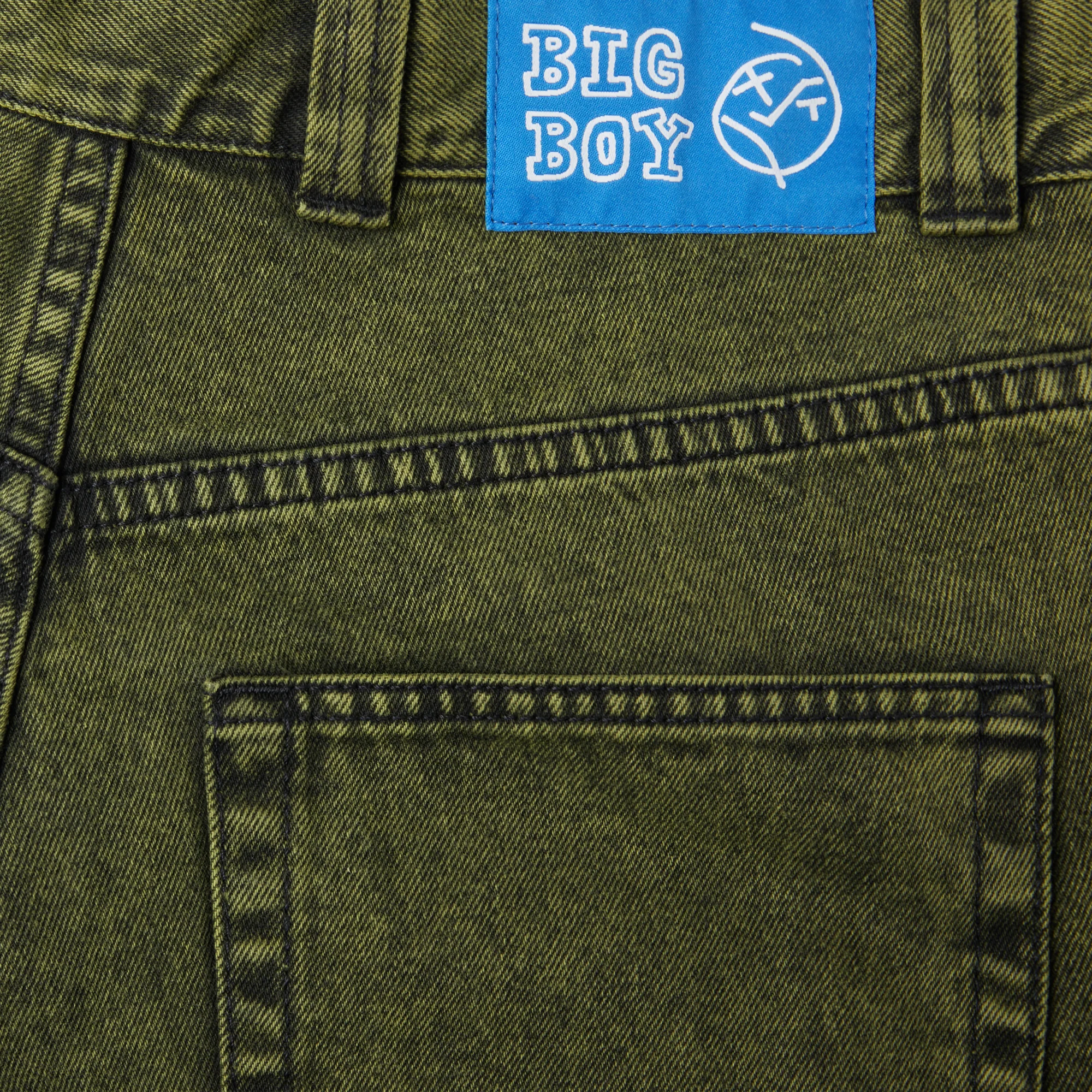 Polar Skate Co Big Boy Jeans - Green Black - Image 4