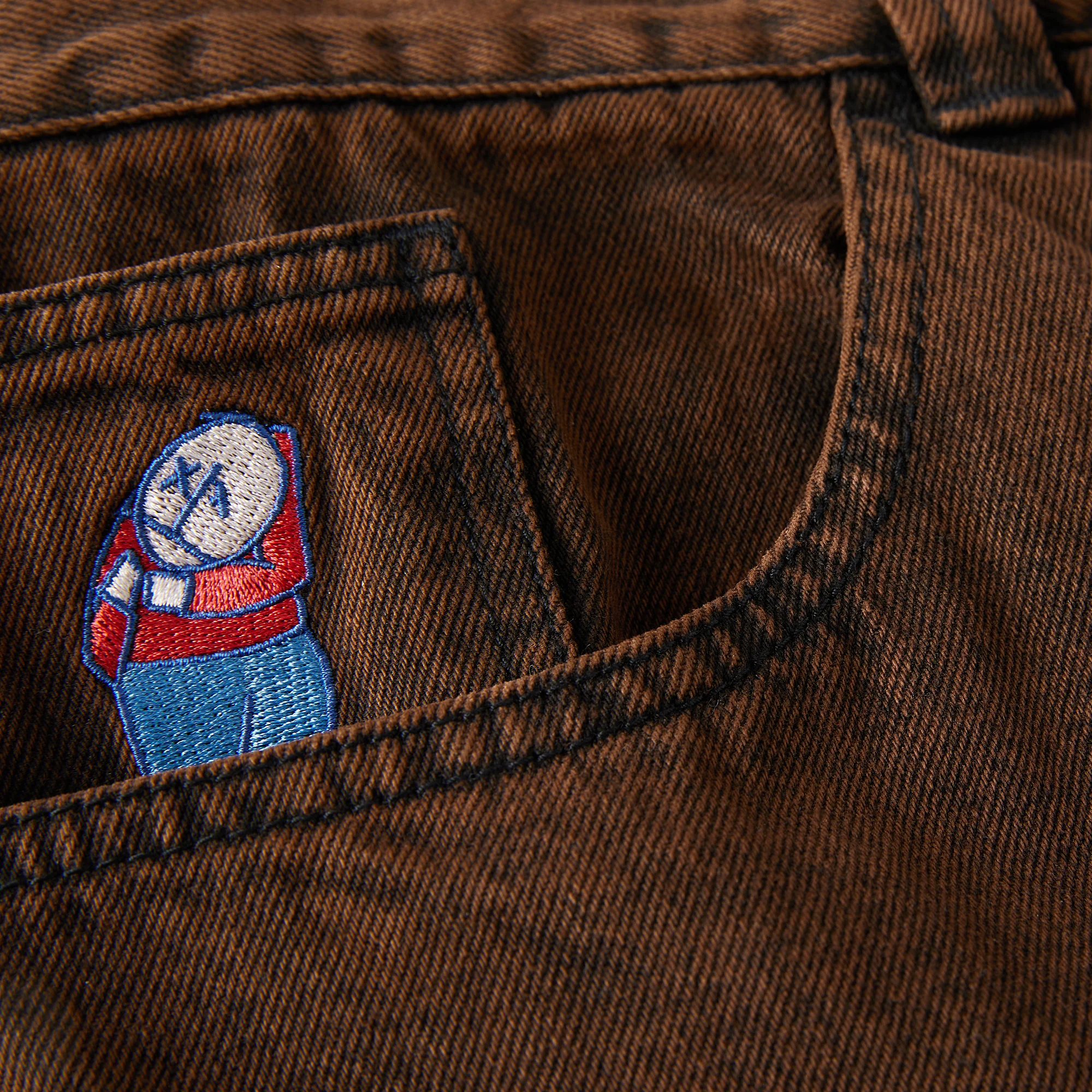 Polar Skate Co. Big Boy Jeans - Brown Black - Image 5