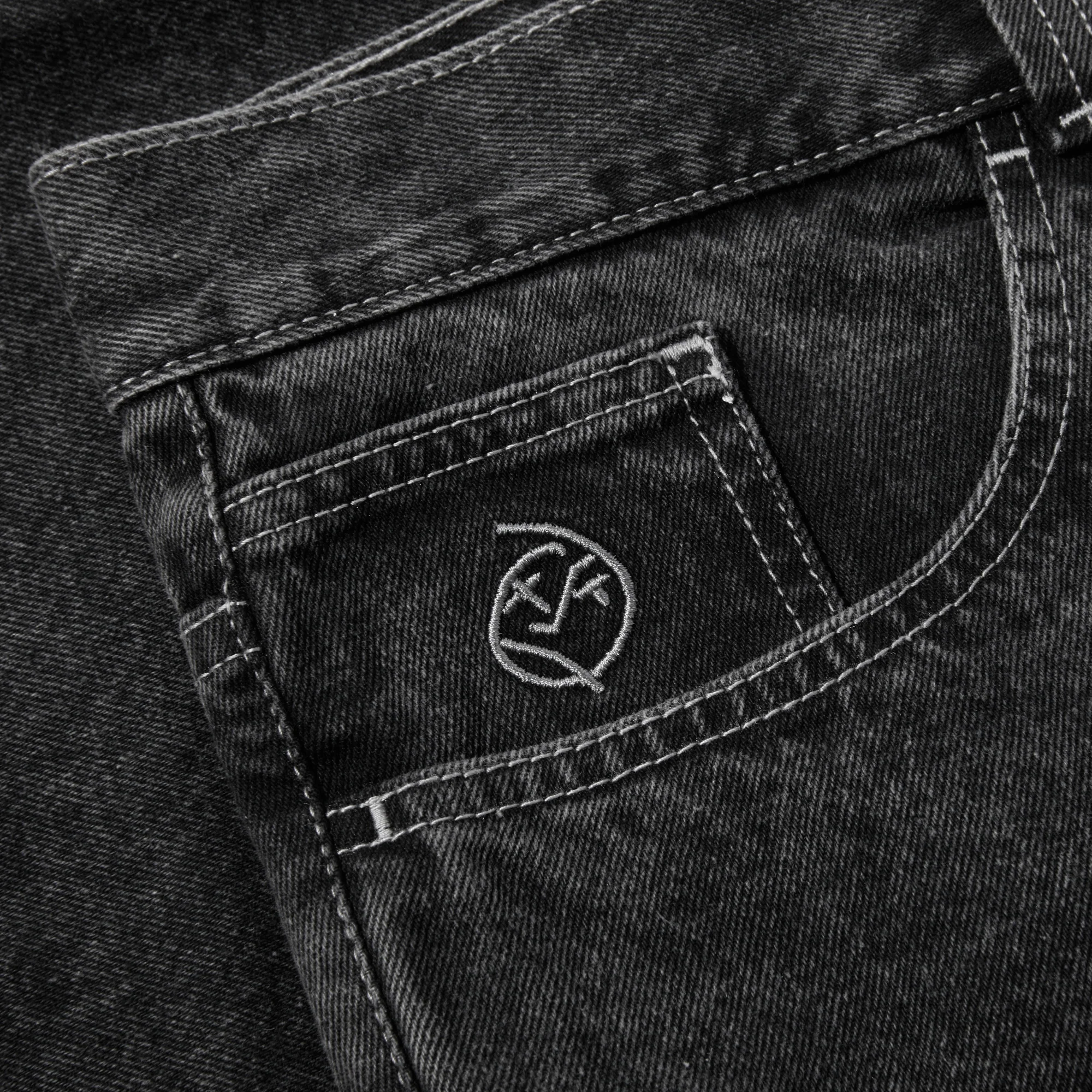 Polar Skate Co. Big Boy Jeans - Silver Black - Image 3