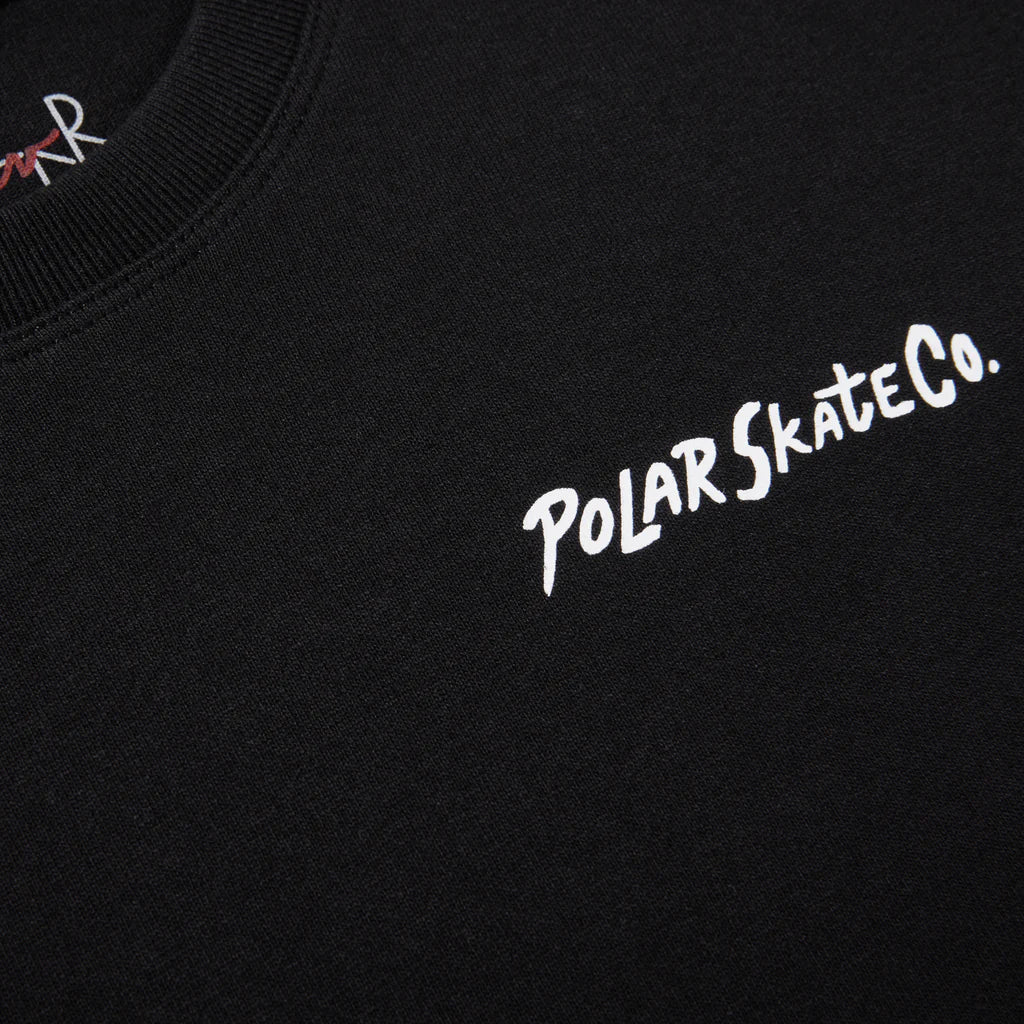 Polar Skate Co Campfire Tee - Black - Image 3