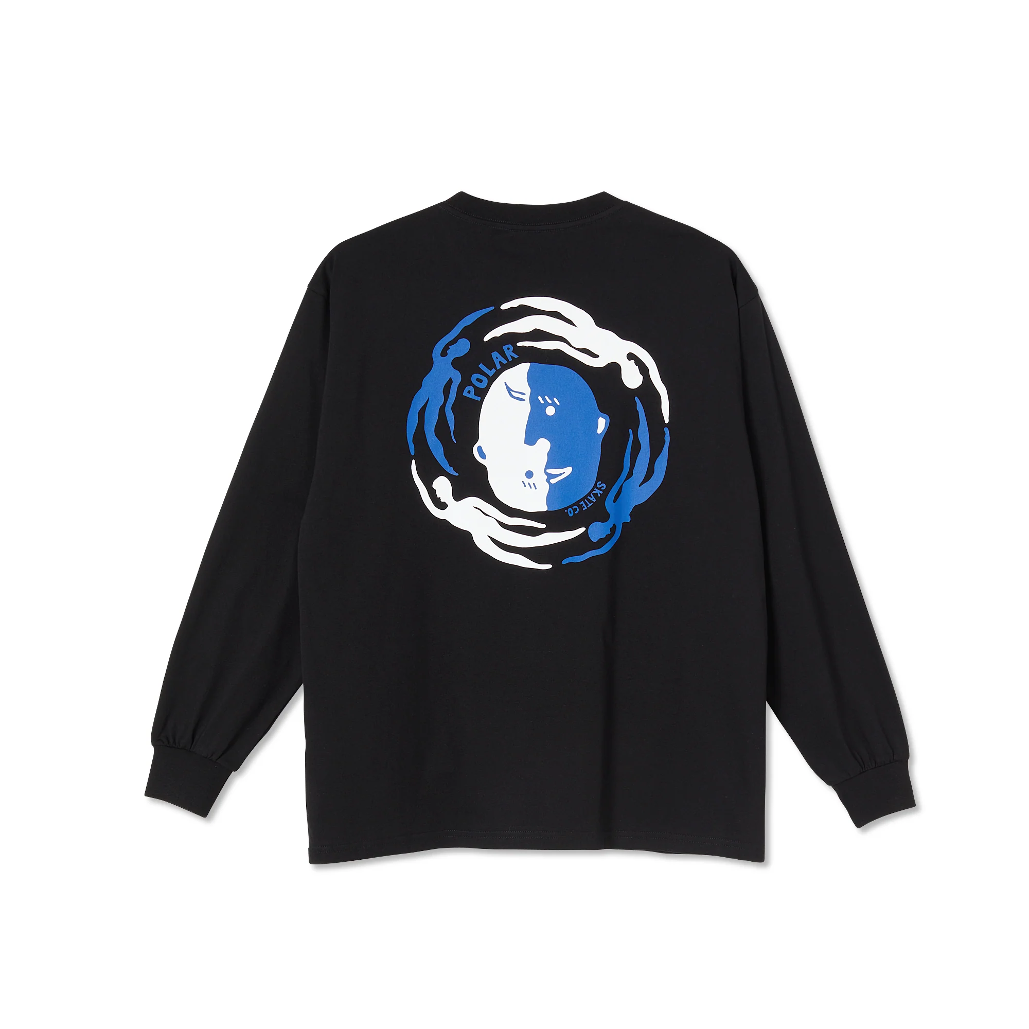 Polar Skate Co Circle Of Life Longsleeve - Black - Image 2