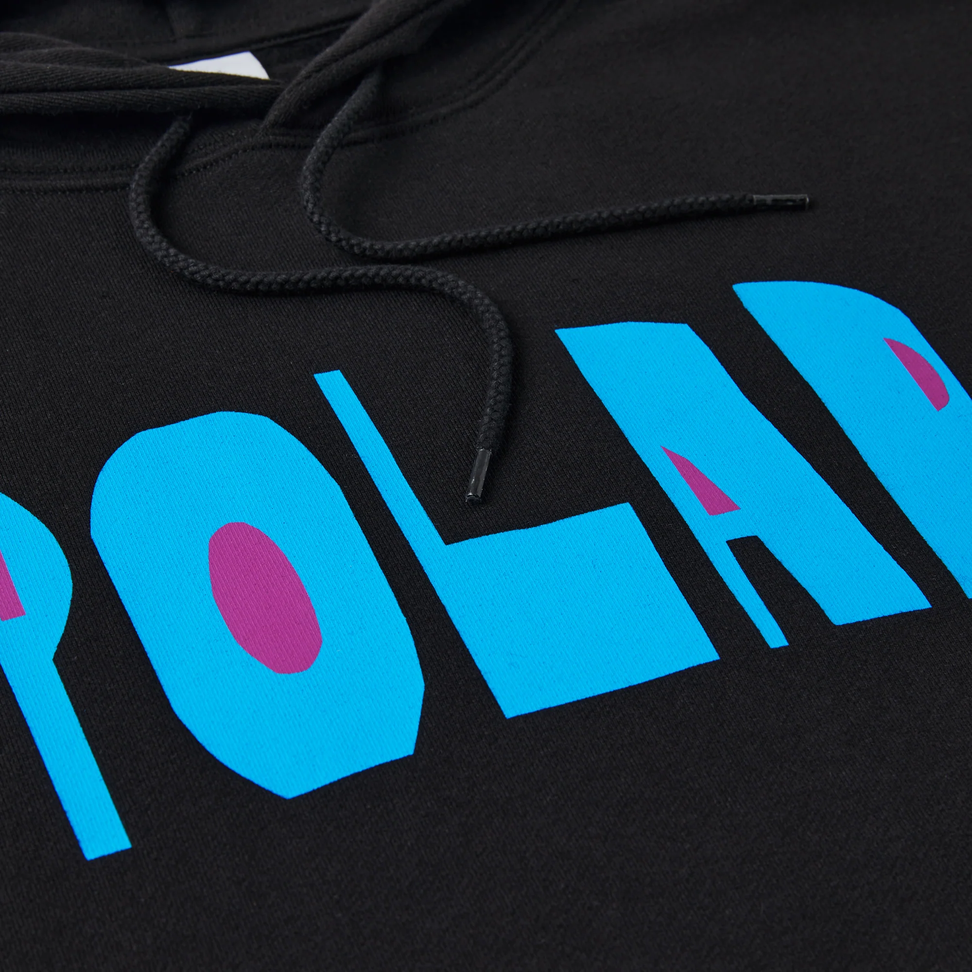 Polar Skate Co Cut Logo Hoodie - Black - Image 3
