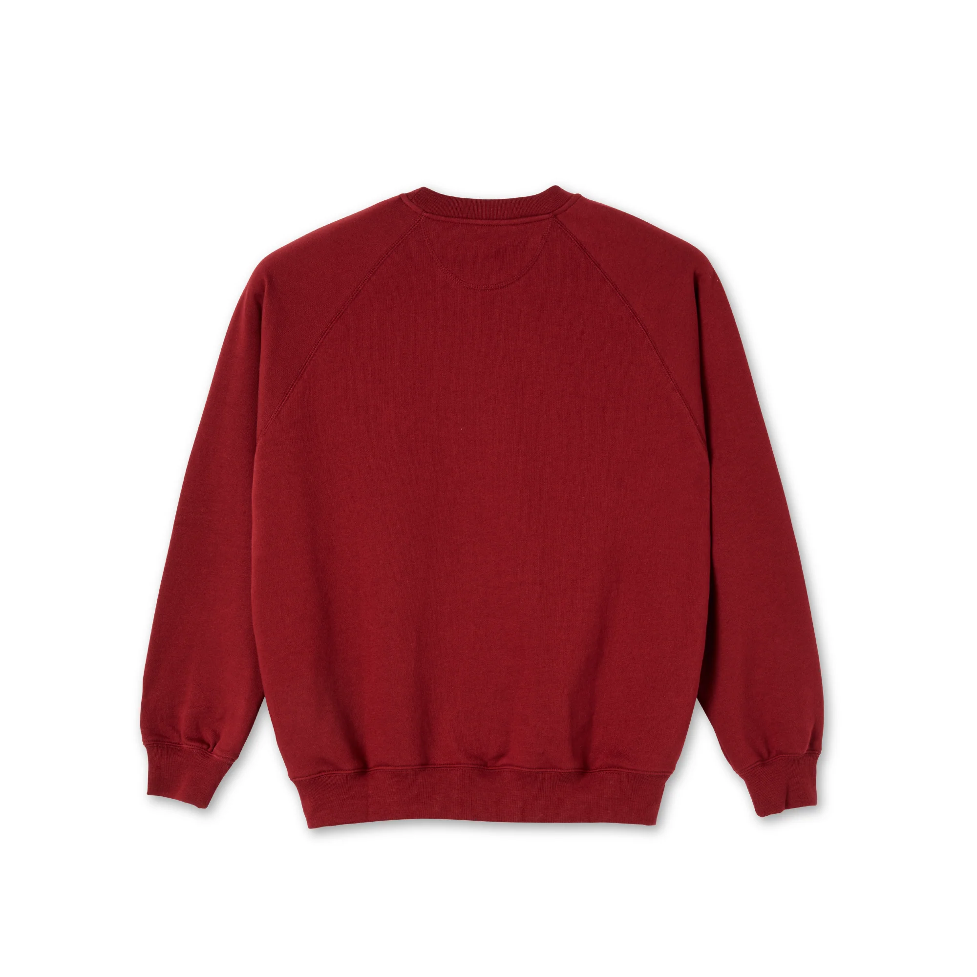 Polar Skate Co Default Crew Neck Sweatshirt - Rich Red - Image 3