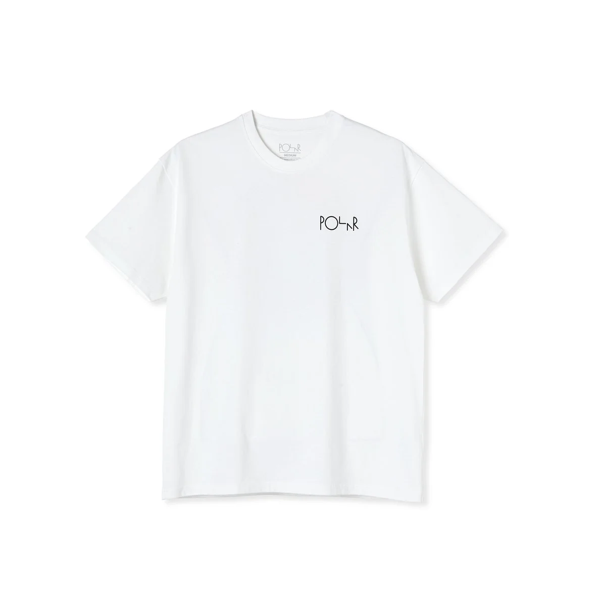 Polar Skate Co Facescape Fill Logo Tee White - Image 2