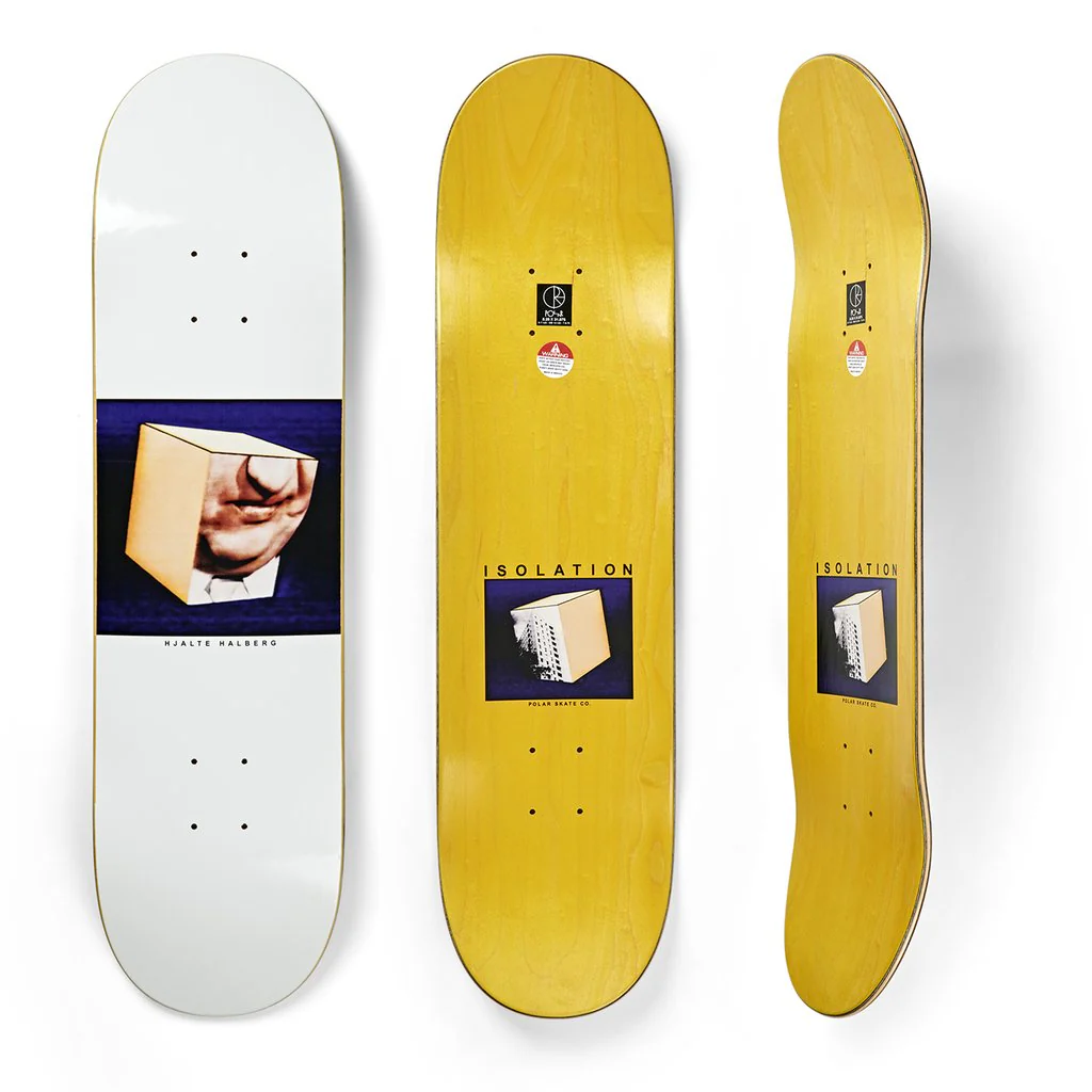 Polar Skate Co Hjalte Halberg Isolation Skateboard Deck - 8.25 - Image 2