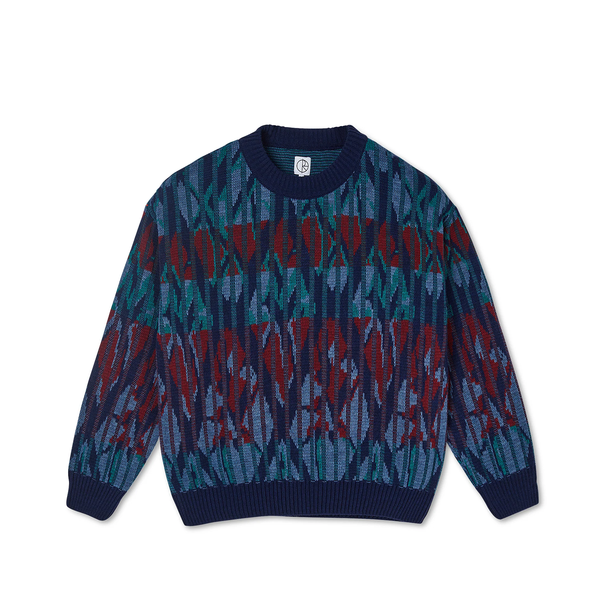 Polar Skate Co HW21 Paul Knit Sweater Rich/Navy