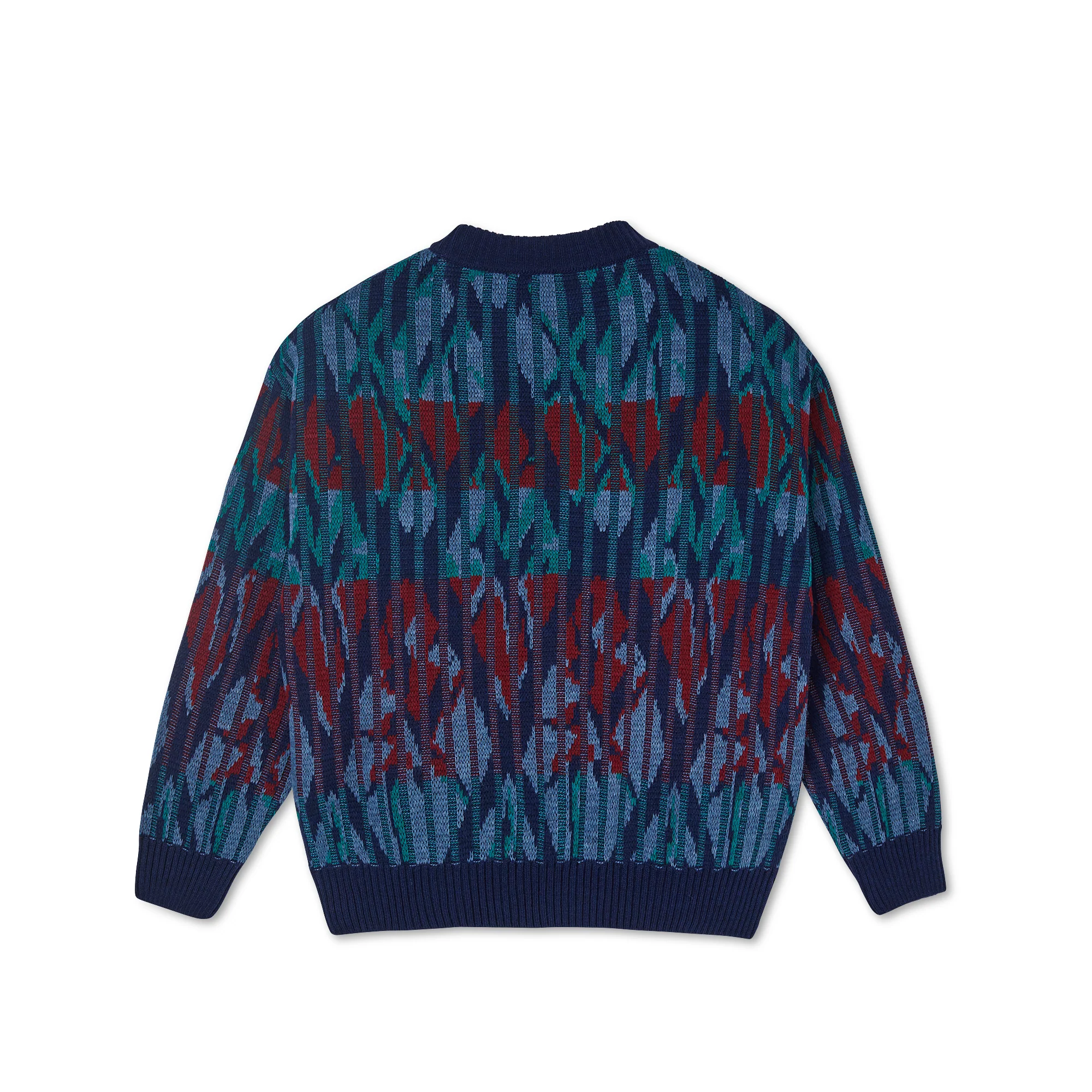Polar Skate Co HW21 Paul Knit Sweater Rich/Navy - Image 3