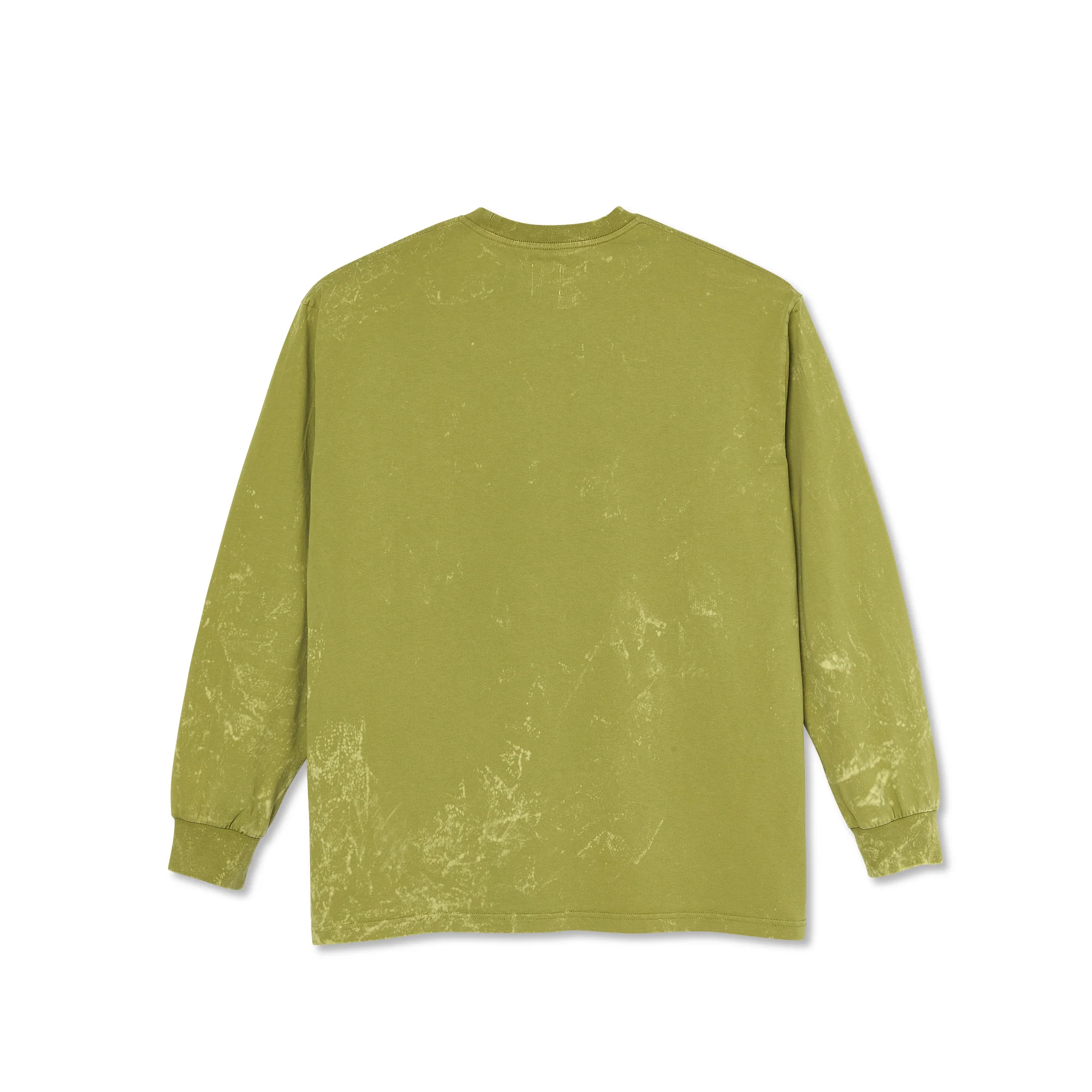 Polar Skate Co Leaves And Window Longsleeve - Pea Green - Image 2