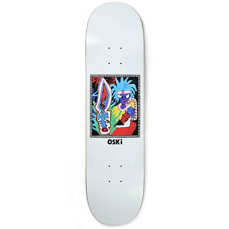 Polar Skate Co Oskar Rozenberg Tribal Chief Skateboard Deck - 8.00