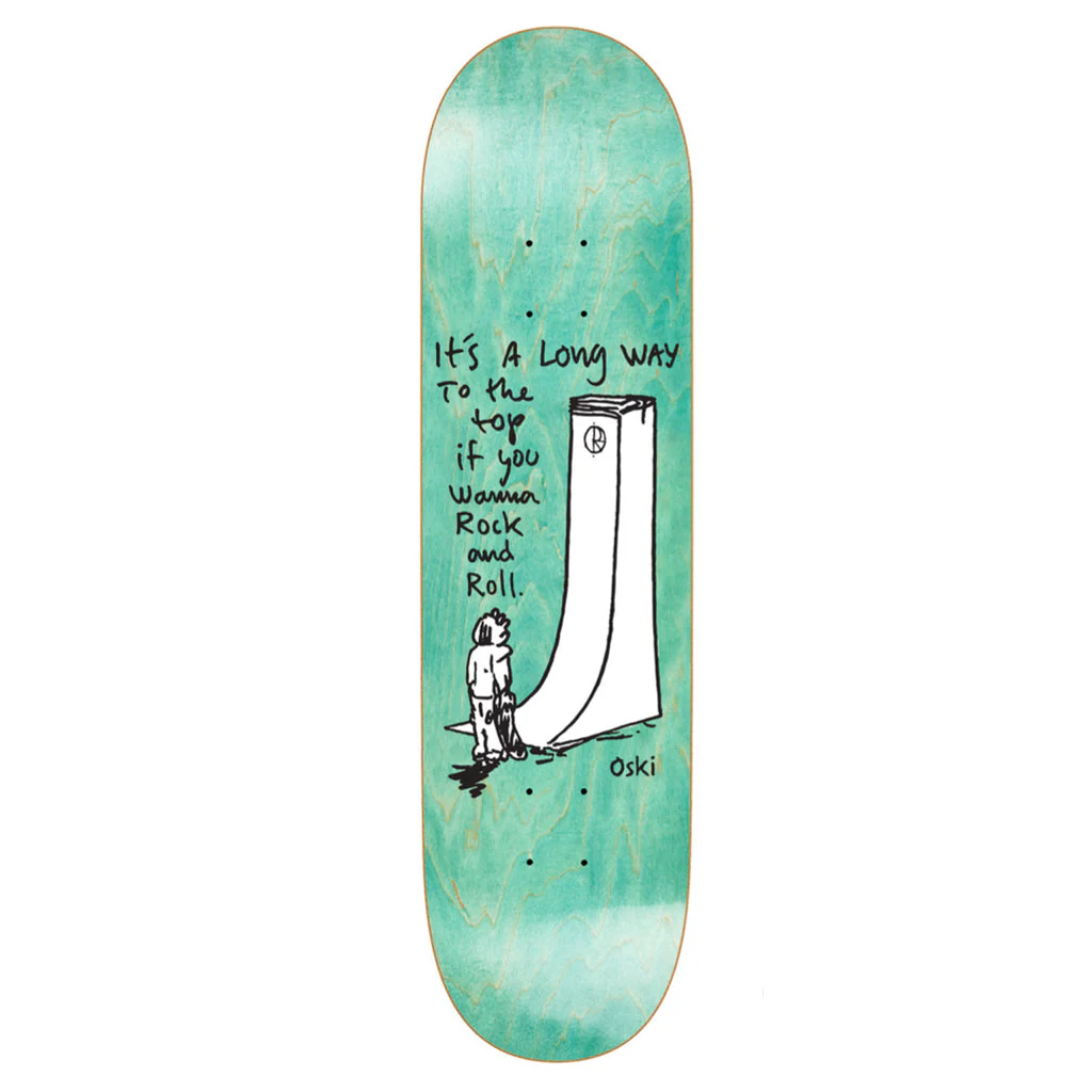 Polar Skate Co Oskar Rozenberg - Rock & Roll Skateboard Deck - 8.5