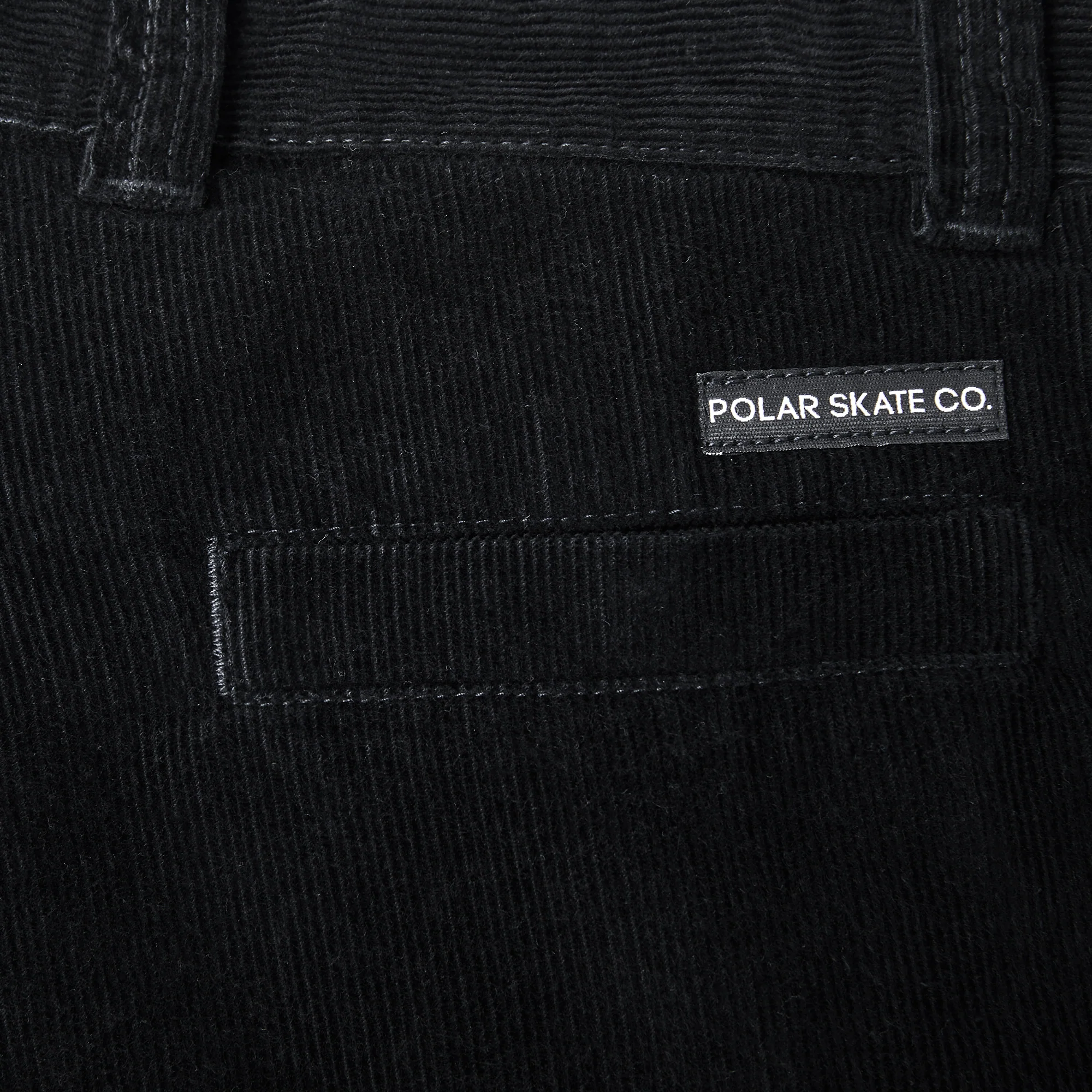Polar Skate Co. Paul Grund Cord Chino Pants - Black - Image 3