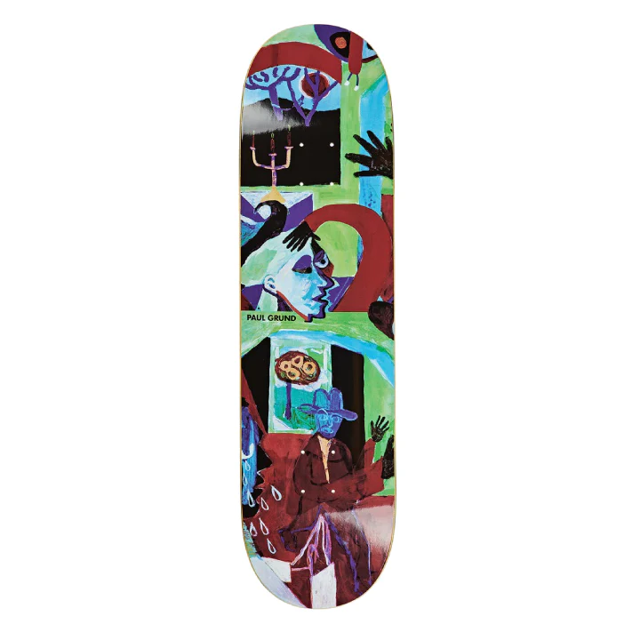 Polar Skate Co. Paul Grund Moth House Skateboard Deck - 8.5