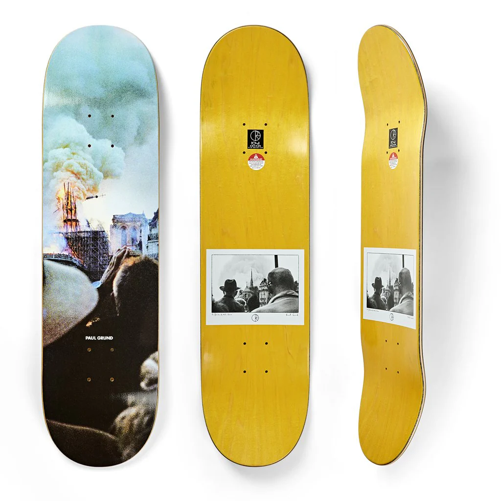 Polar Skate Co Paul Grund Notre Dame Skateboard Deck - 8.5 - Image 2