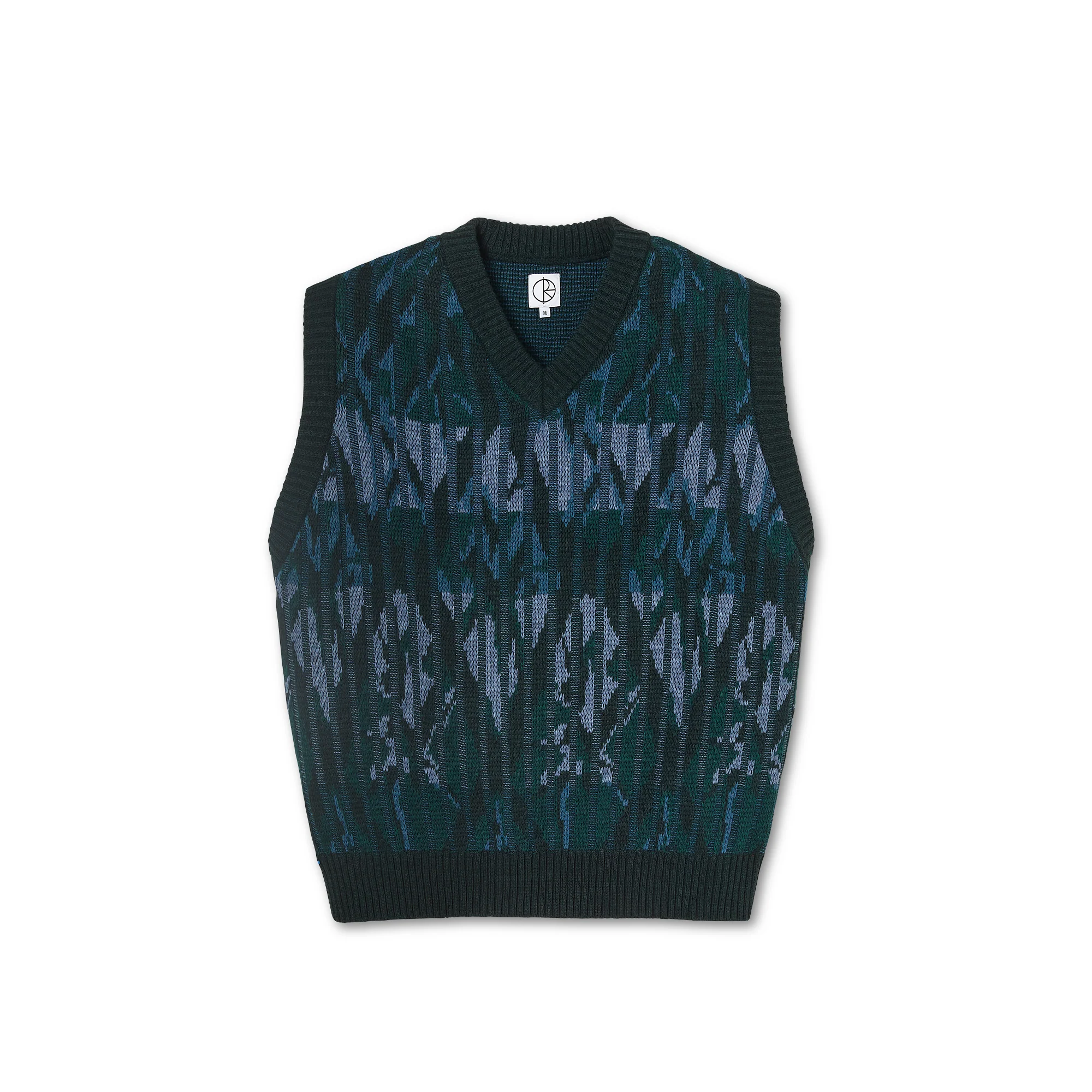 Polar Skate Co Paul Knit Vest Dark Green