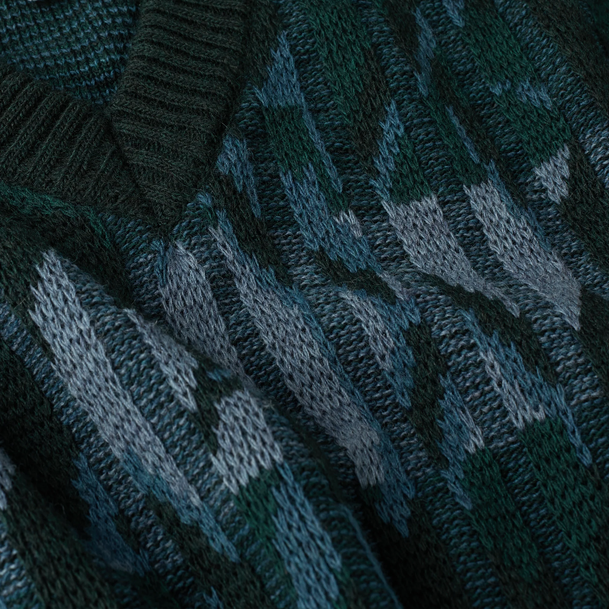 Polar Skate Co Paul Knit Vest Dark Green - Image 3