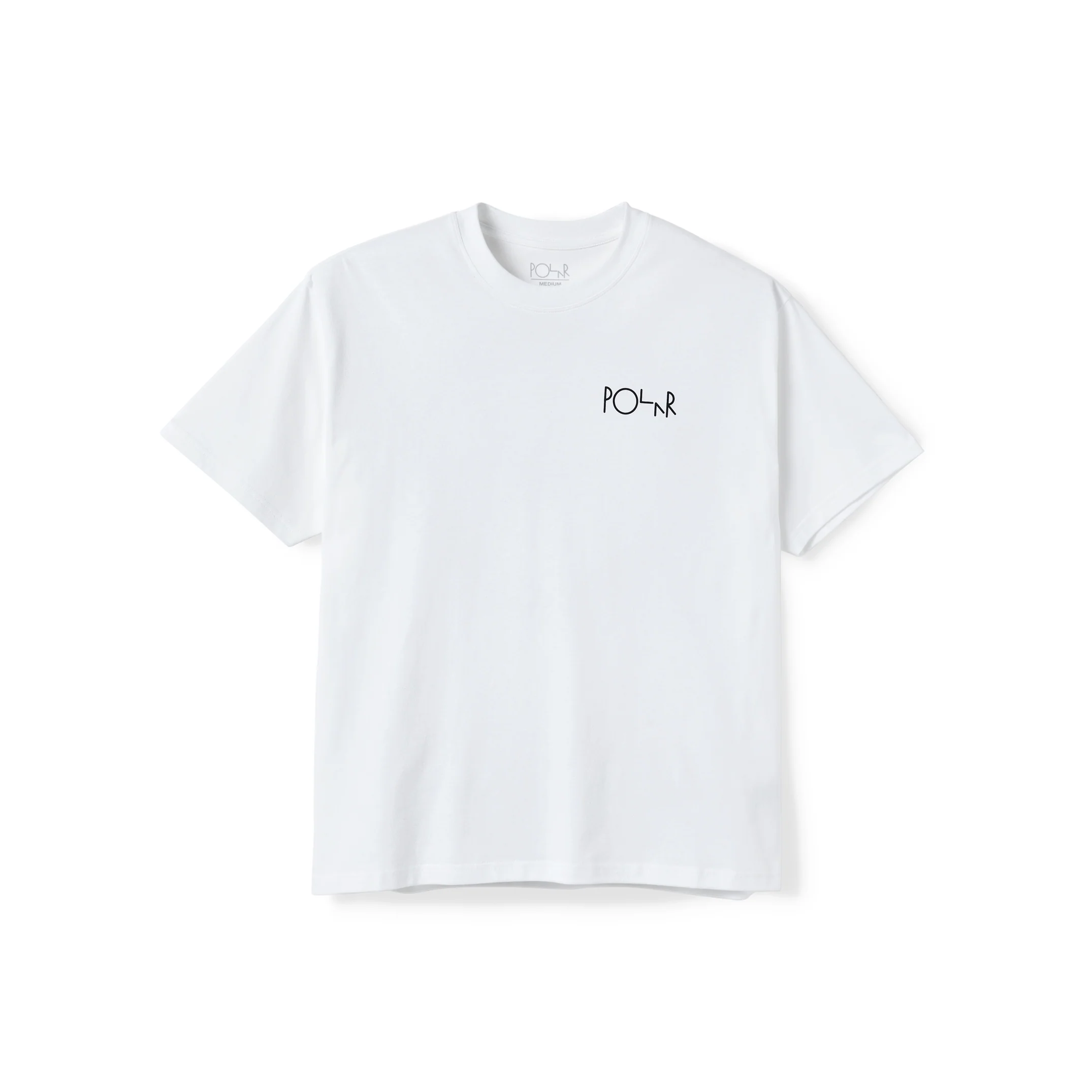 Polar Skate Co Stroke Logo T-Shirt - White