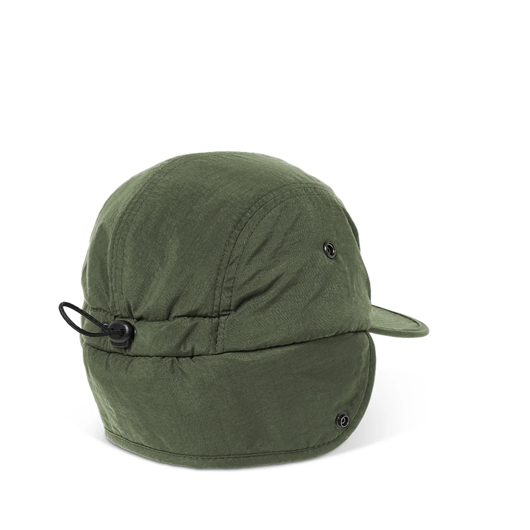 Polar Skate Co Vilde Flap Cap | Sherpa - Army Green - Image 2