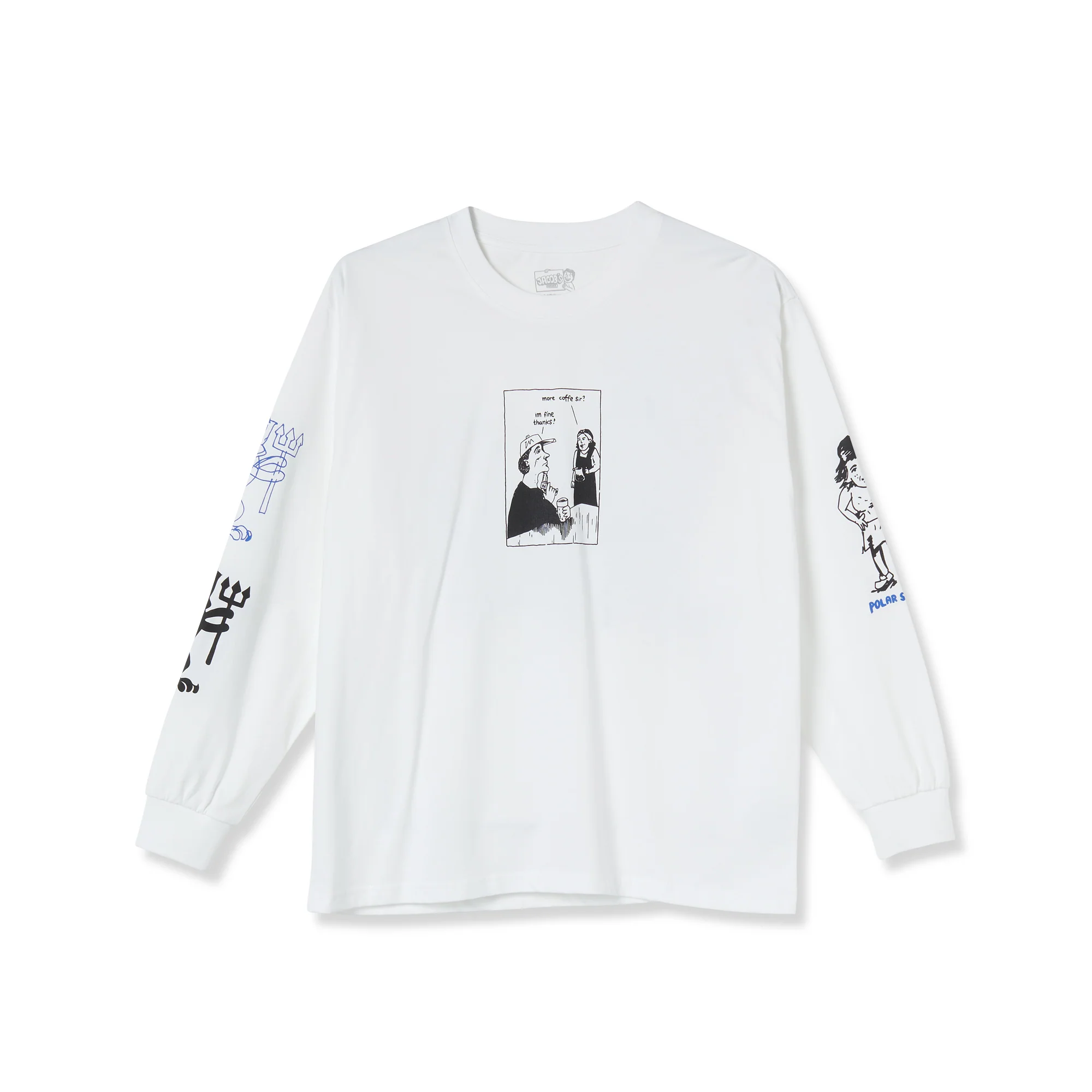 Polar Skate Co Year 2020 Longsleeve - White