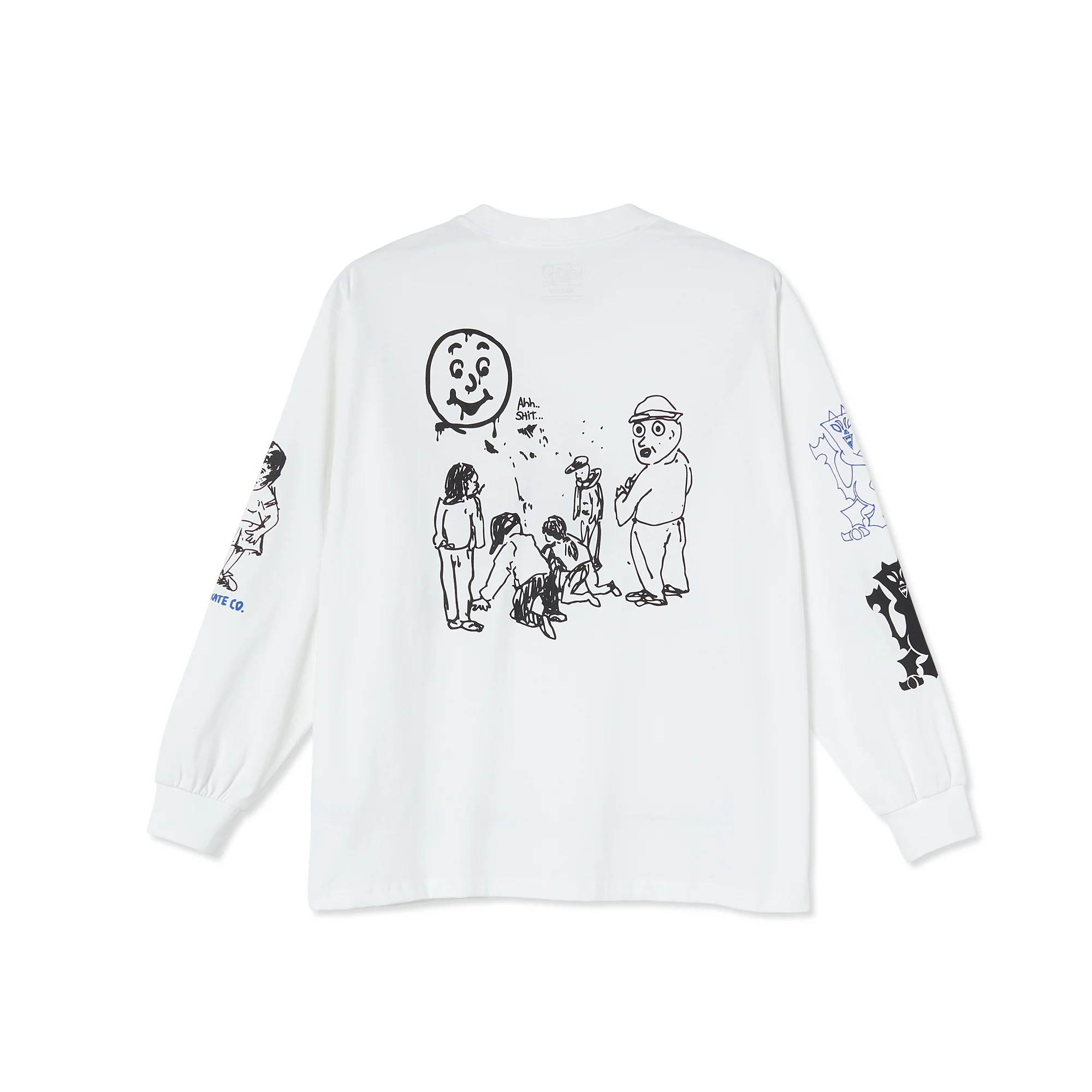 Polar Skate Co Year 2020 Longsleeve - White - Image 2