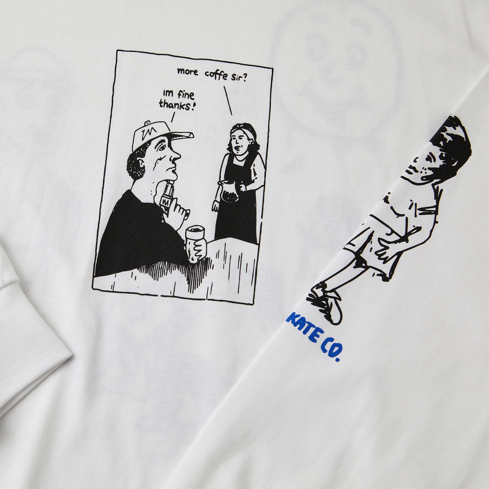 Polar Skate Co Year 2020 Longsleeve - White - Image 3