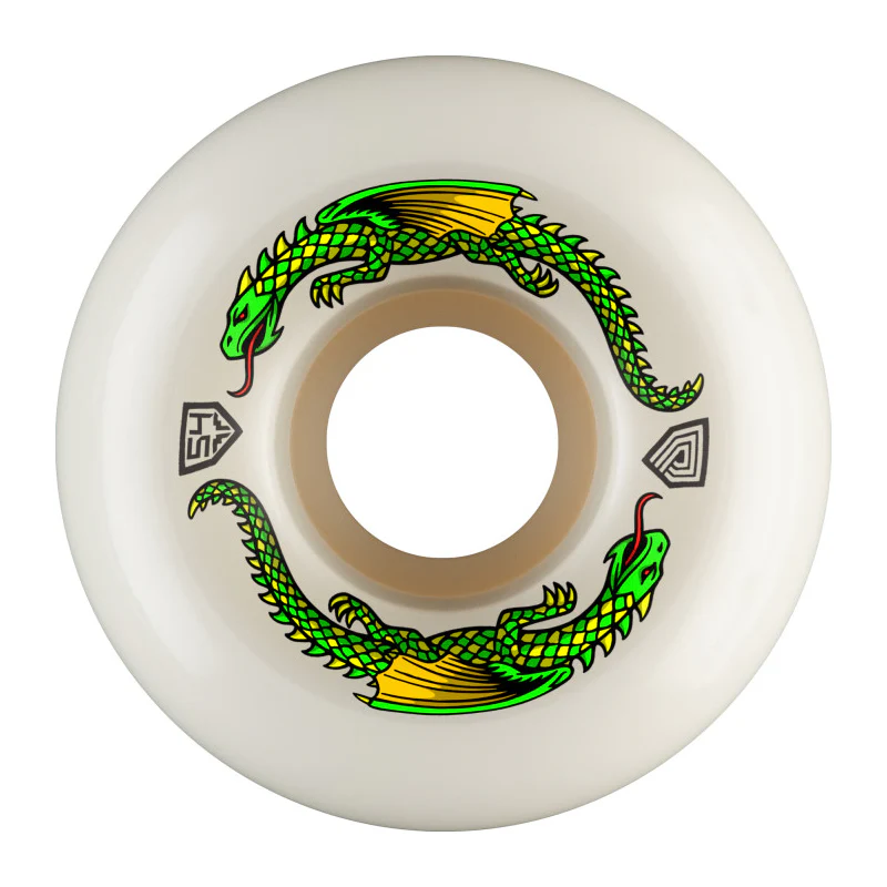 Powell Peralta Dragon Formula Skateboard Wheels 54mm x 39mm 93A - Image 3