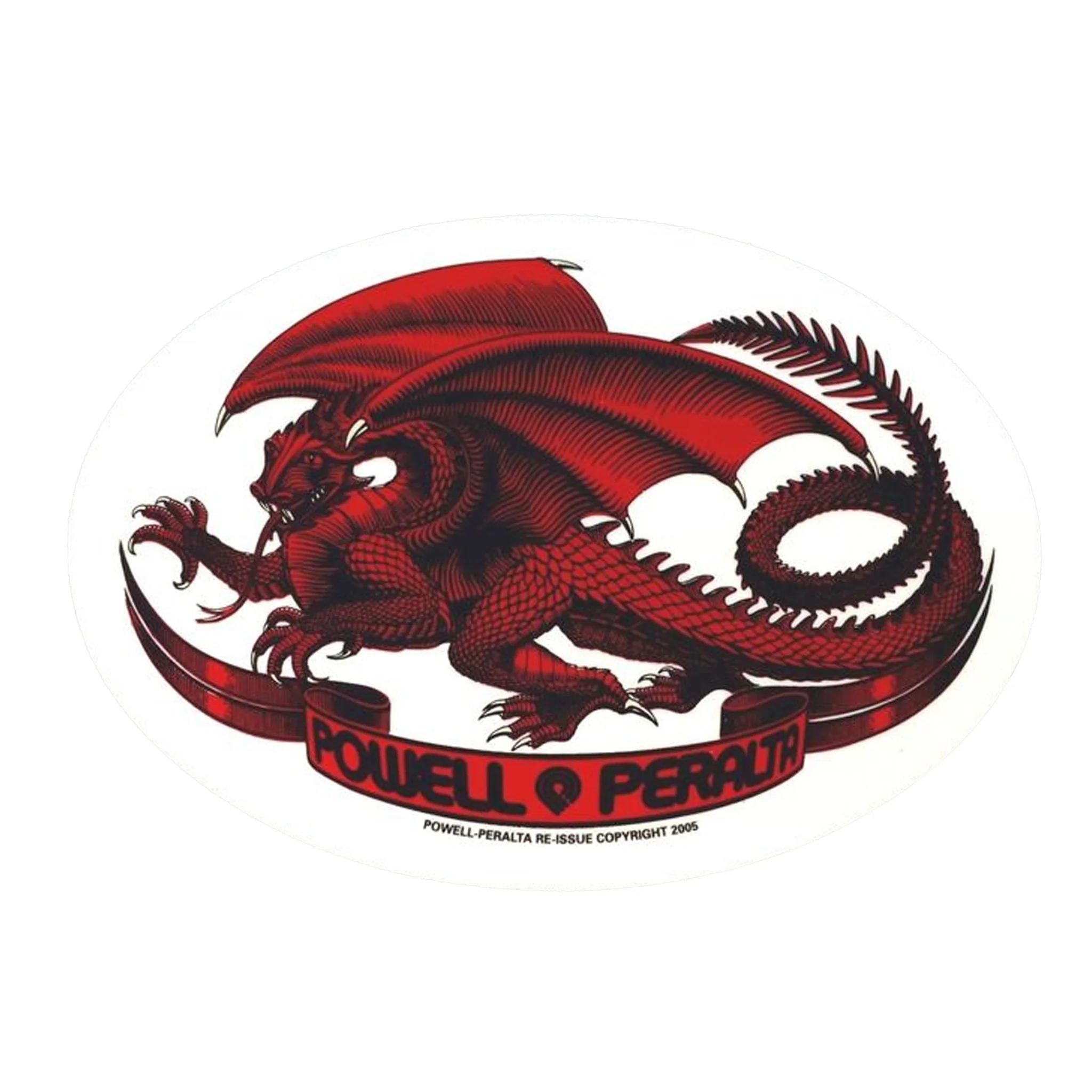 Powell Peralta - Oval Dragon Sticker