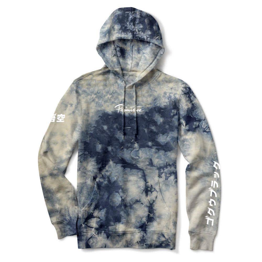Primitive Skateboarding X Dragon Ball Super Goku Versus Washed Hood - Navy