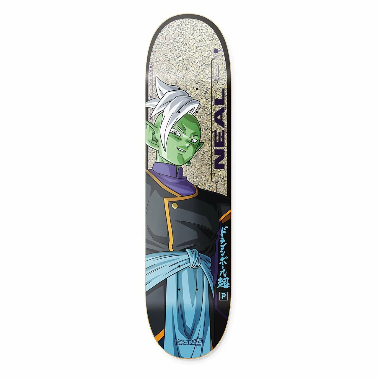 Primitive Skateboards Dragonball Super 2 Neal Zamasu Black Skateboard Deck - 8.125