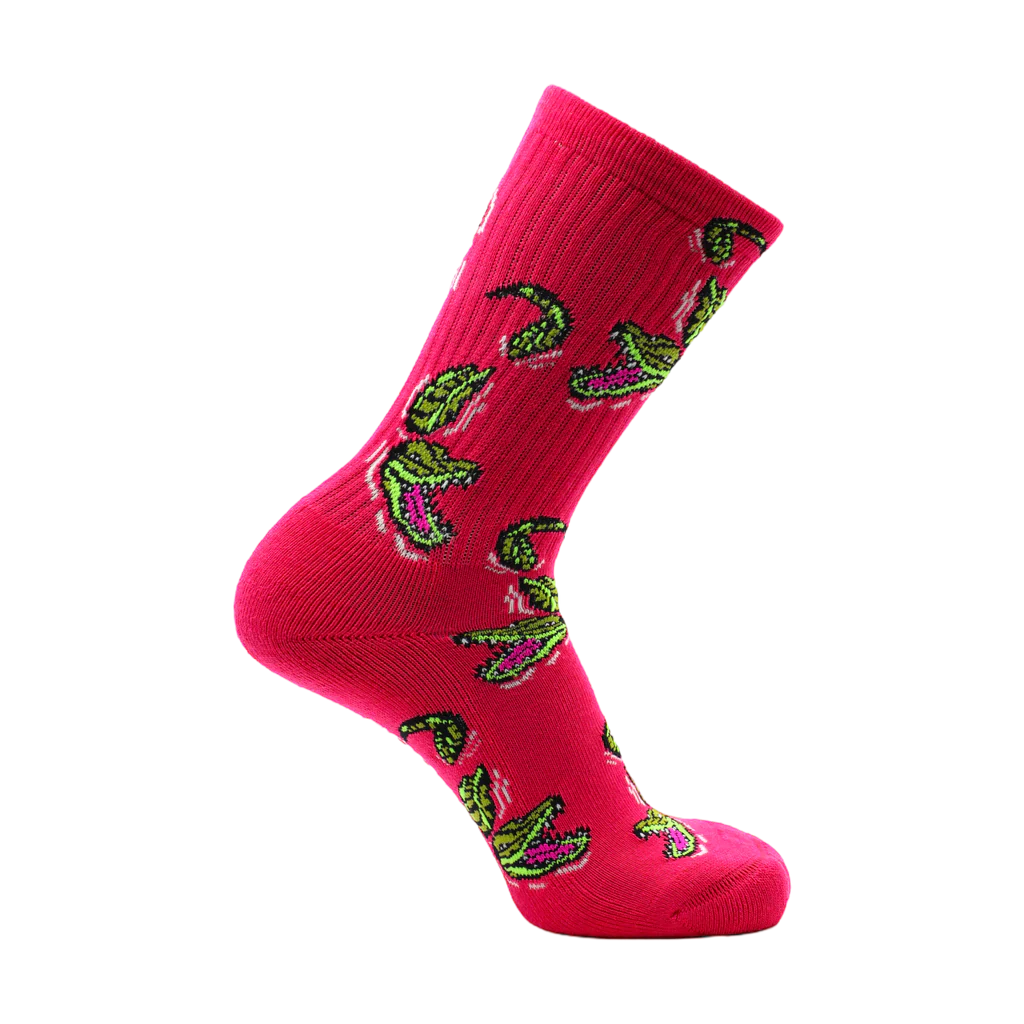 Psockadelic Croc Socks - Pink - Image 2