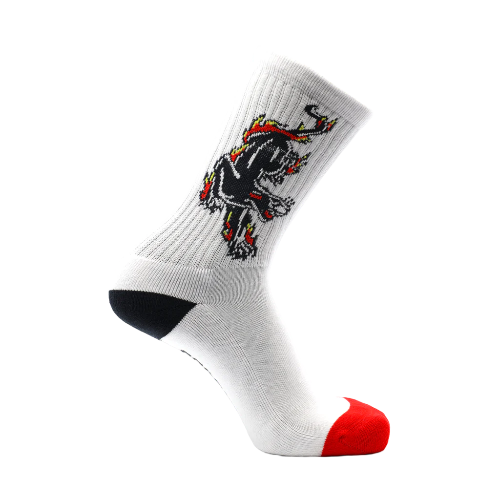 Psockadelic Fire Panther Socks - Image 2